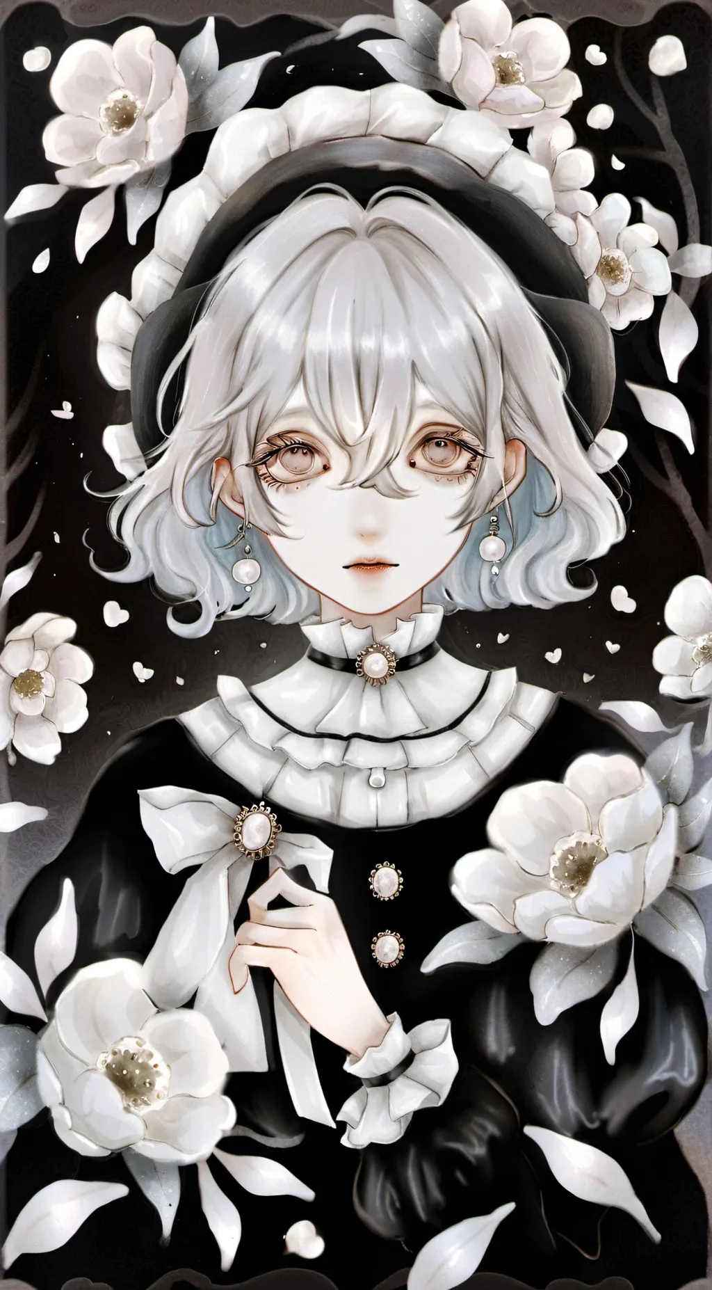 ai character: luna  background