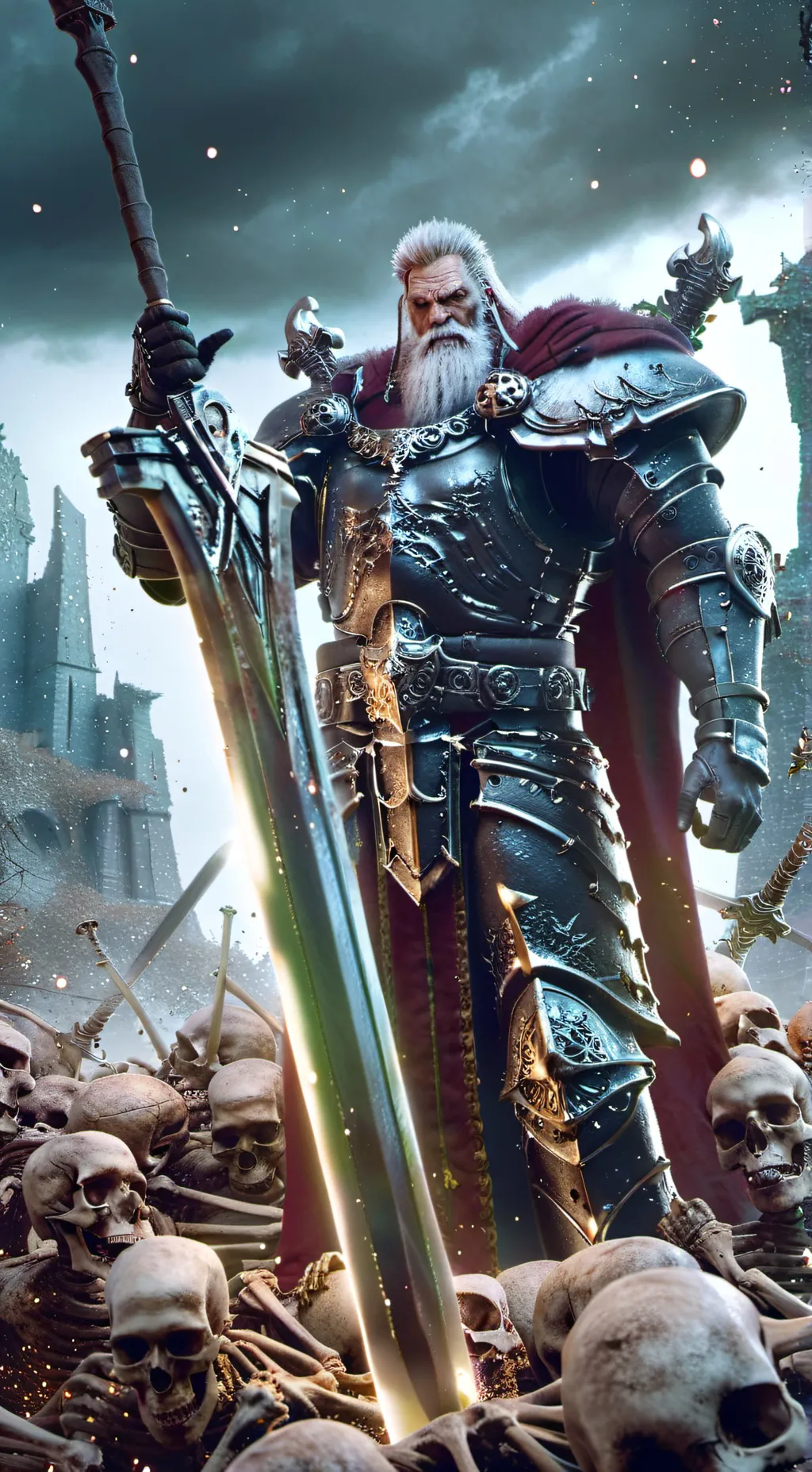 ai character: King Grunn background