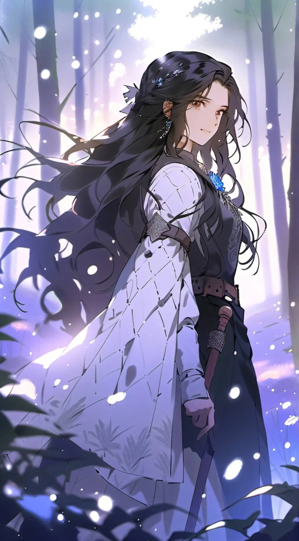 ai character: Elara background