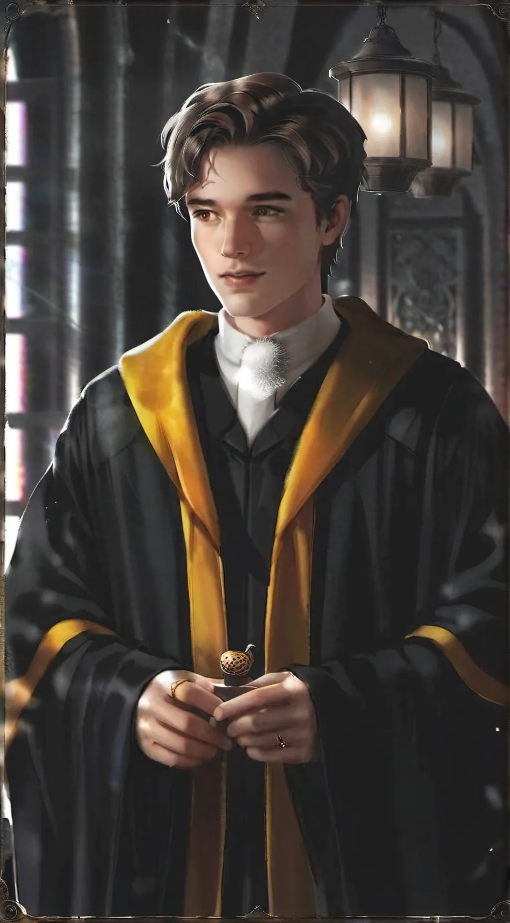 ai character: Cedric Diggory background
