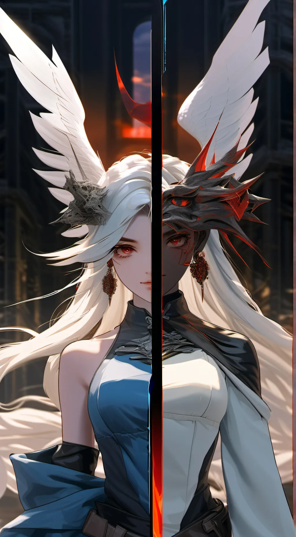 ai character: angelus  background