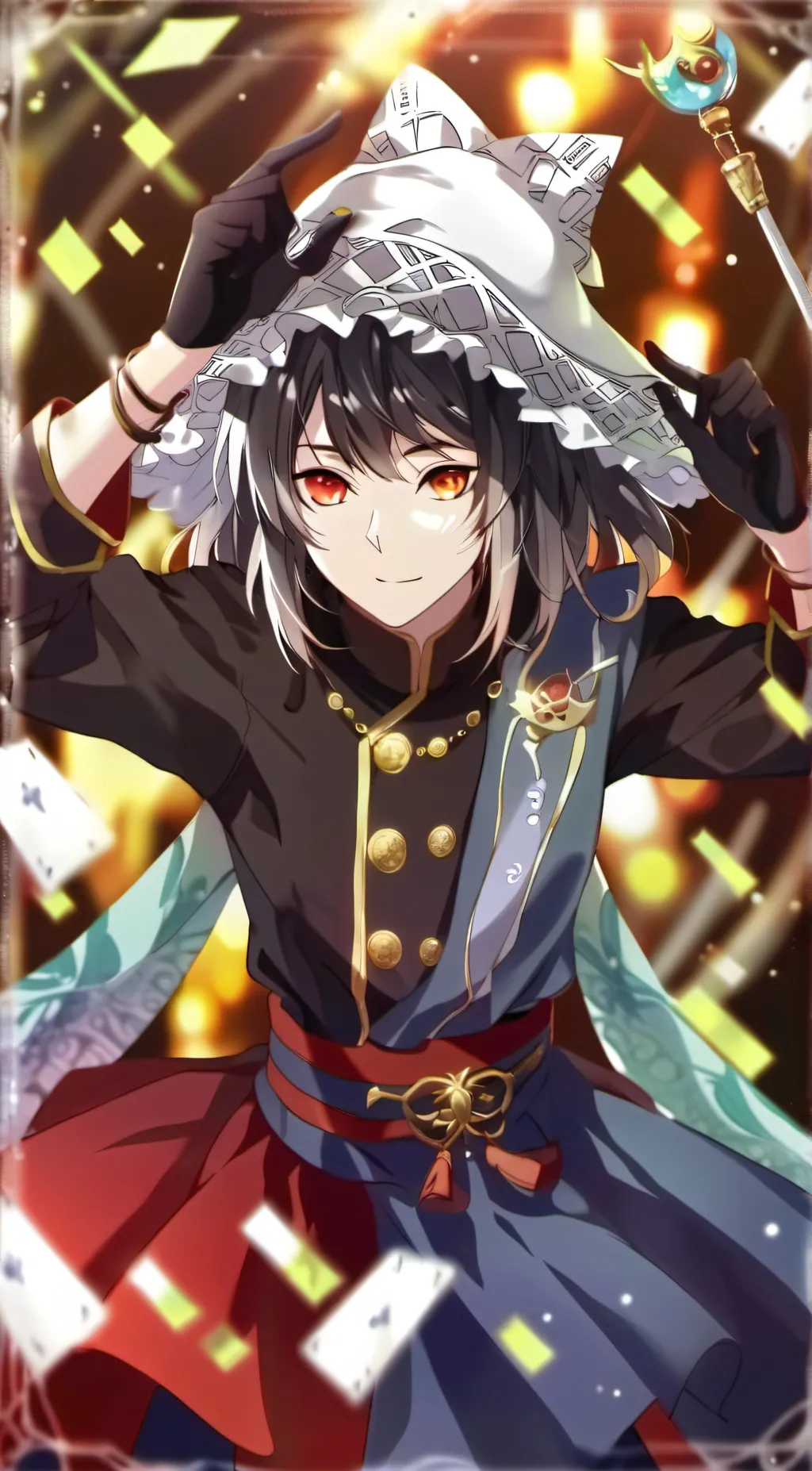 ai character: Idk background