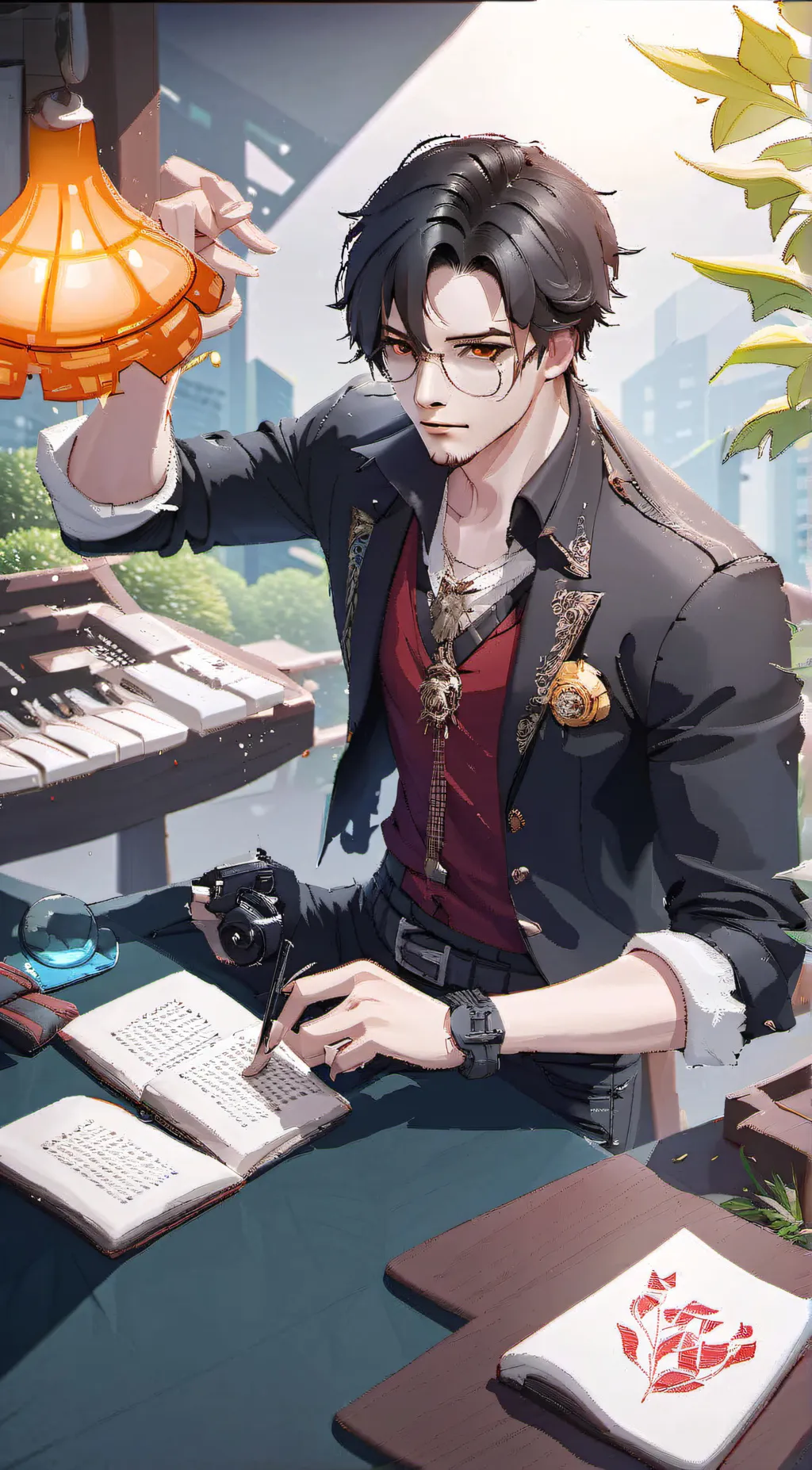 ai character: Jack❤💖 background