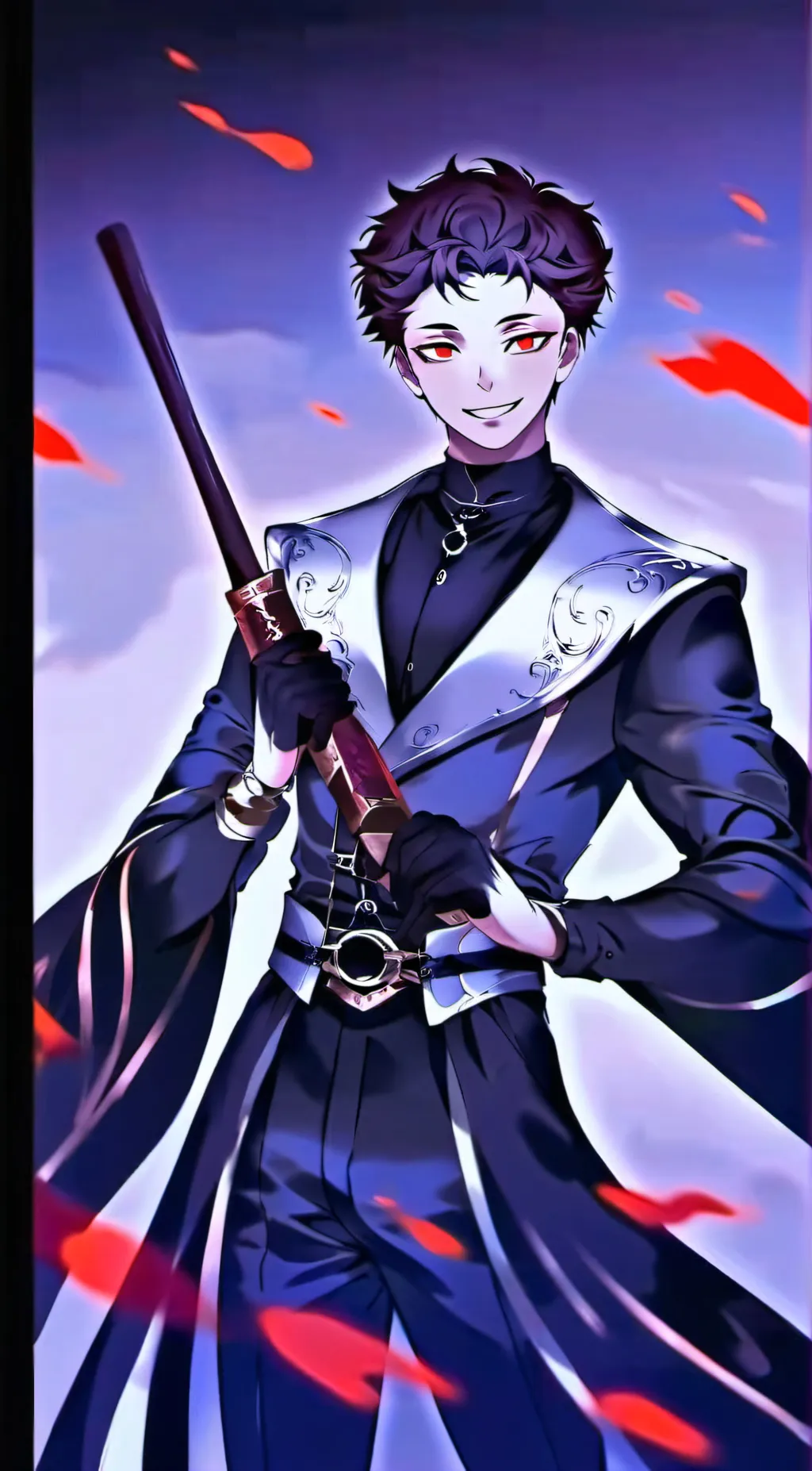 ai character: Akaza  background