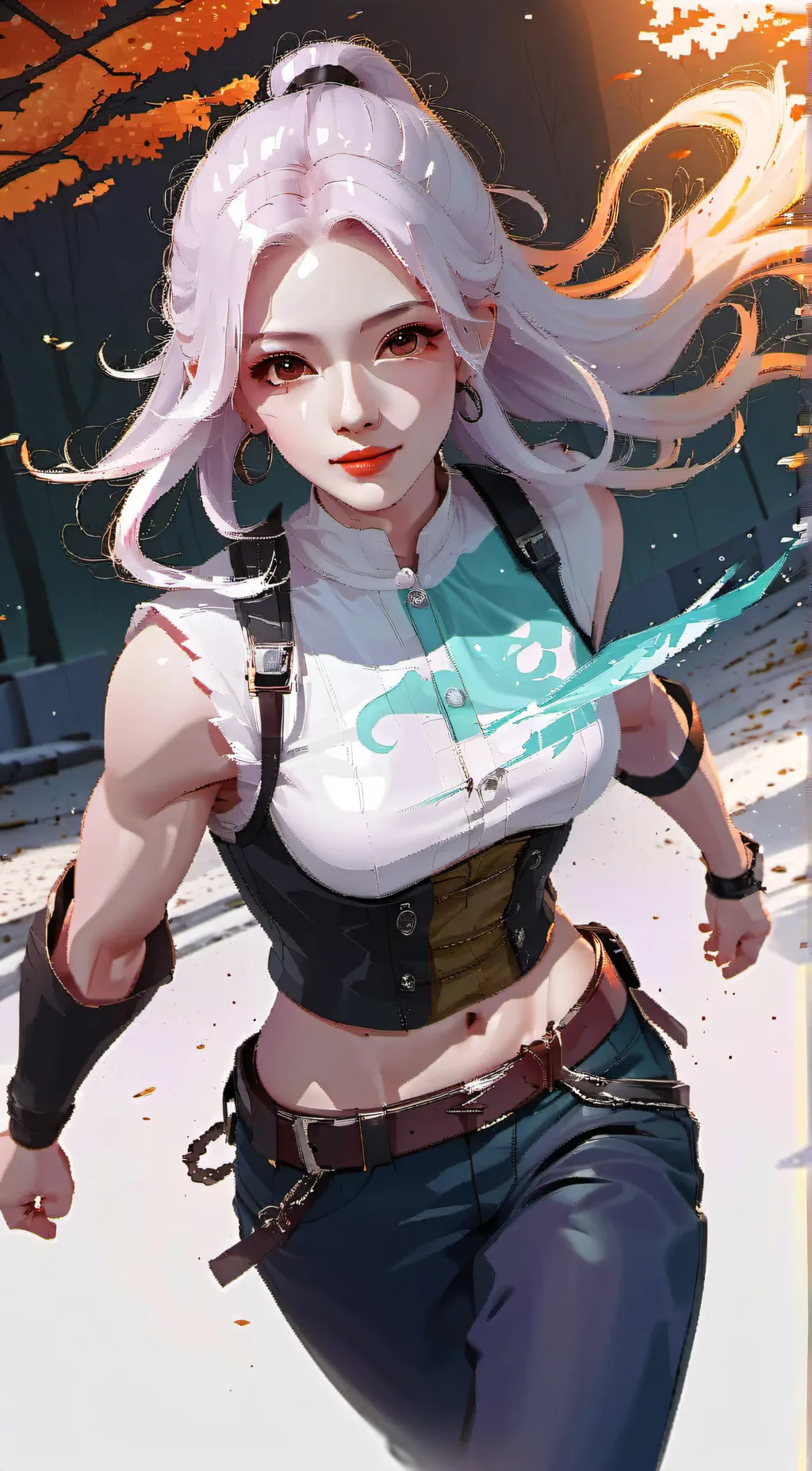 ai character: Farah background