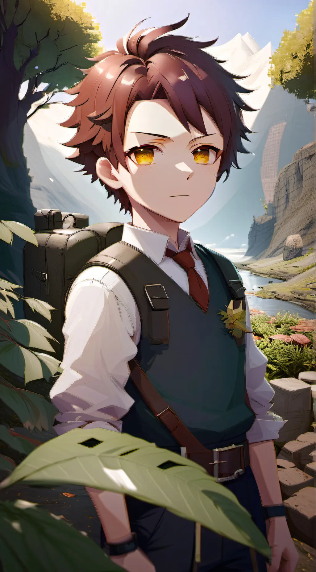 ai character: 💗❤️Damian❤️💗 background