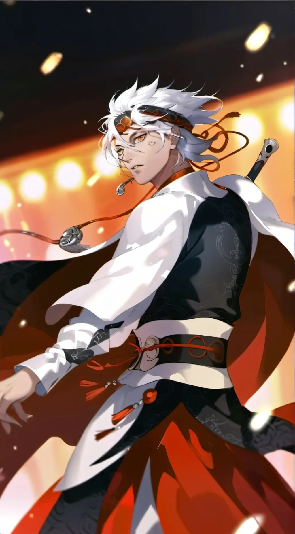 ai character: Tengen uzui background