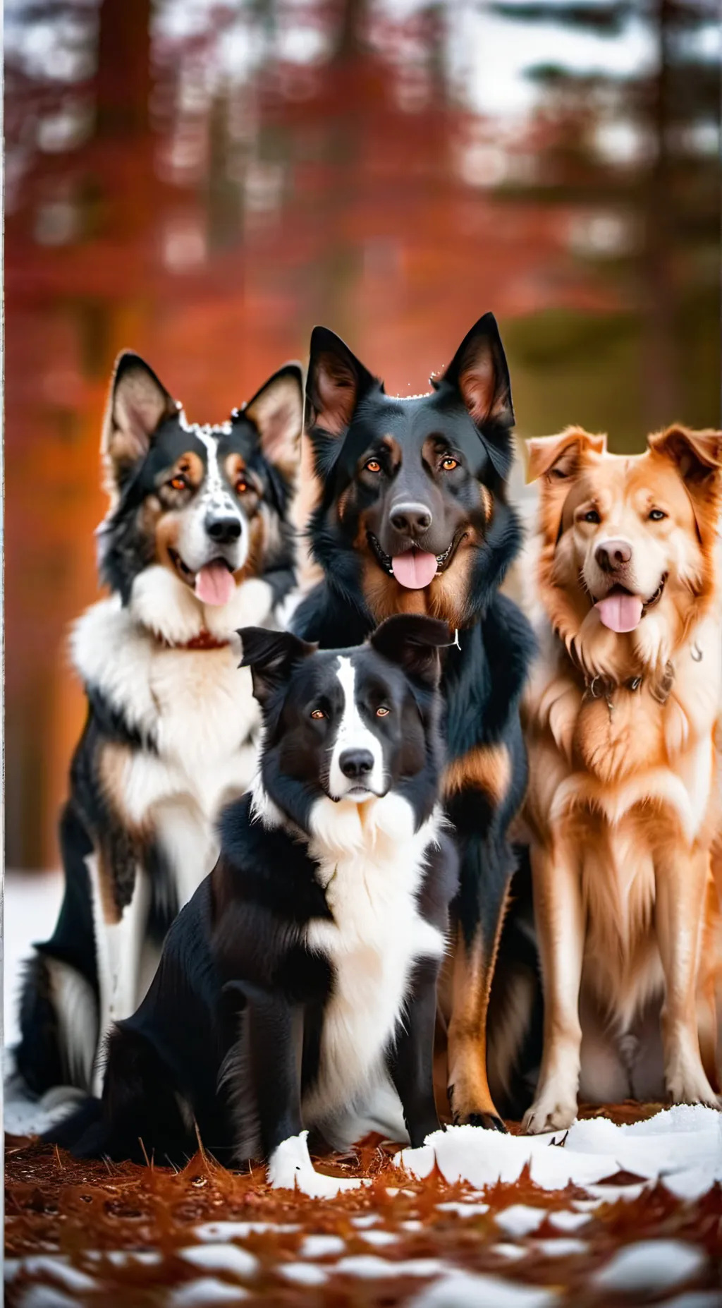 ai character: Dogs background