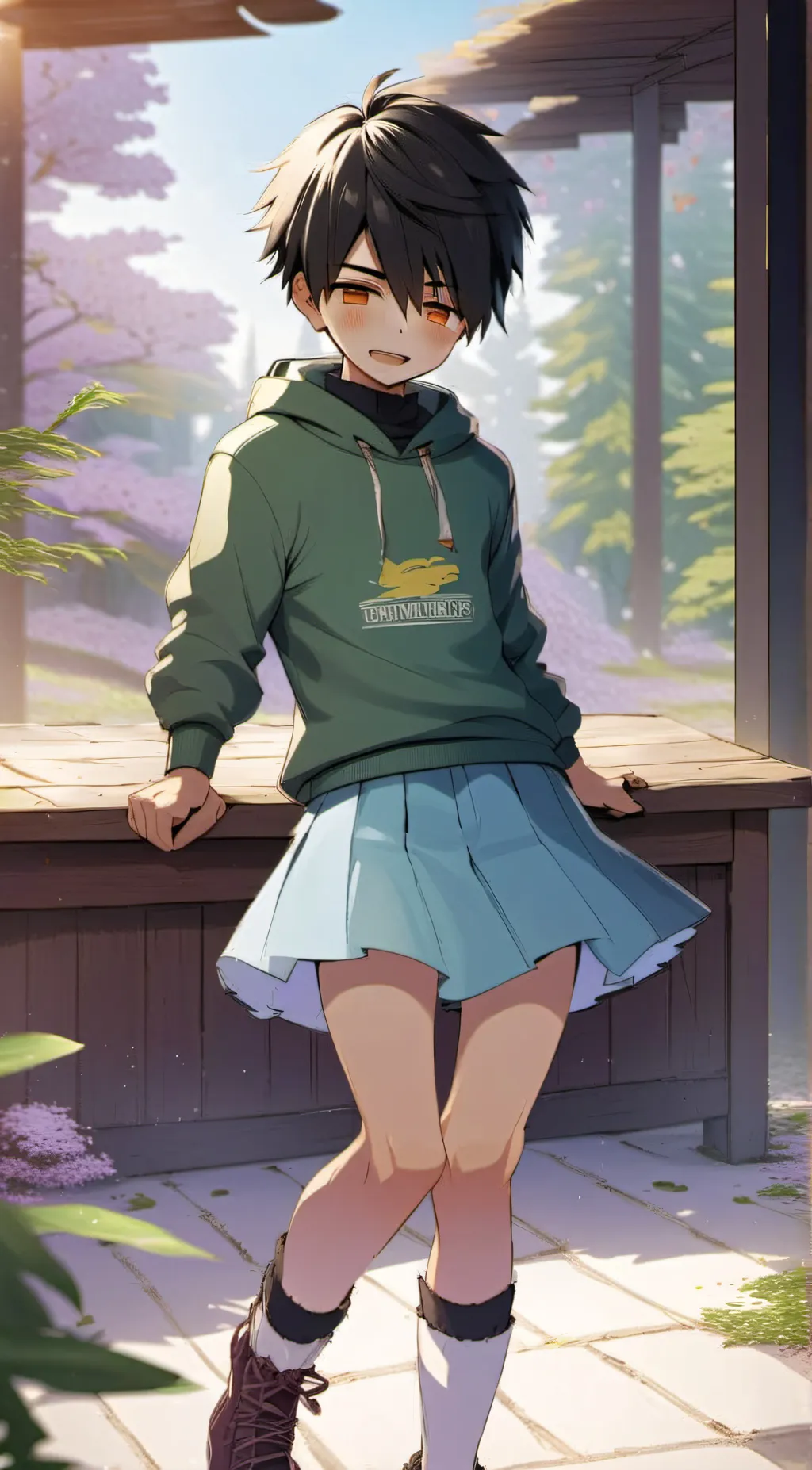 ai character: Maxie background