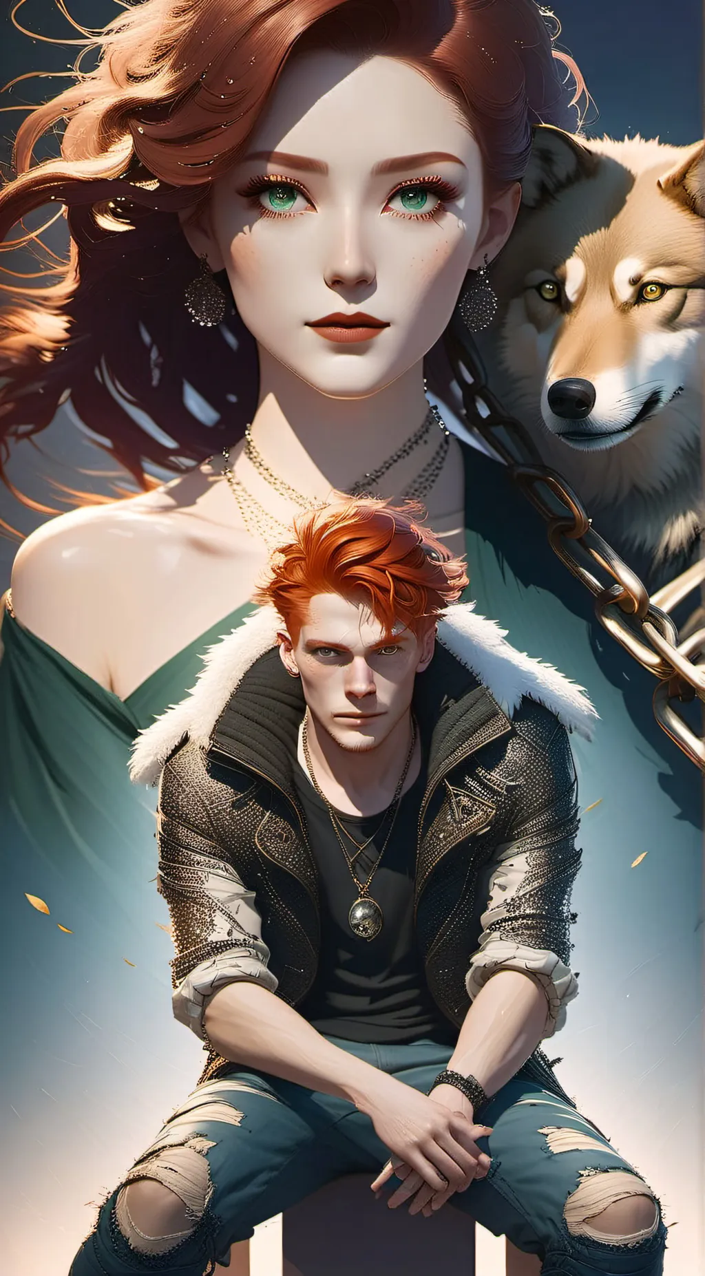Talkie AI - Chat with Lady wolf & Calvin