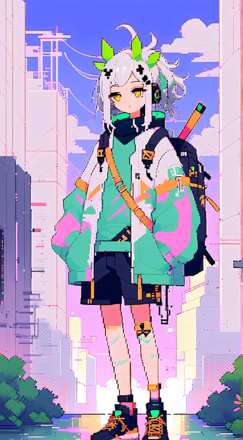 ai character: School  background