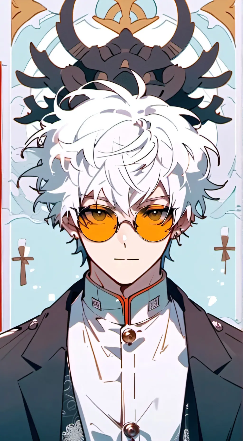 ai character: Gojo & UA background