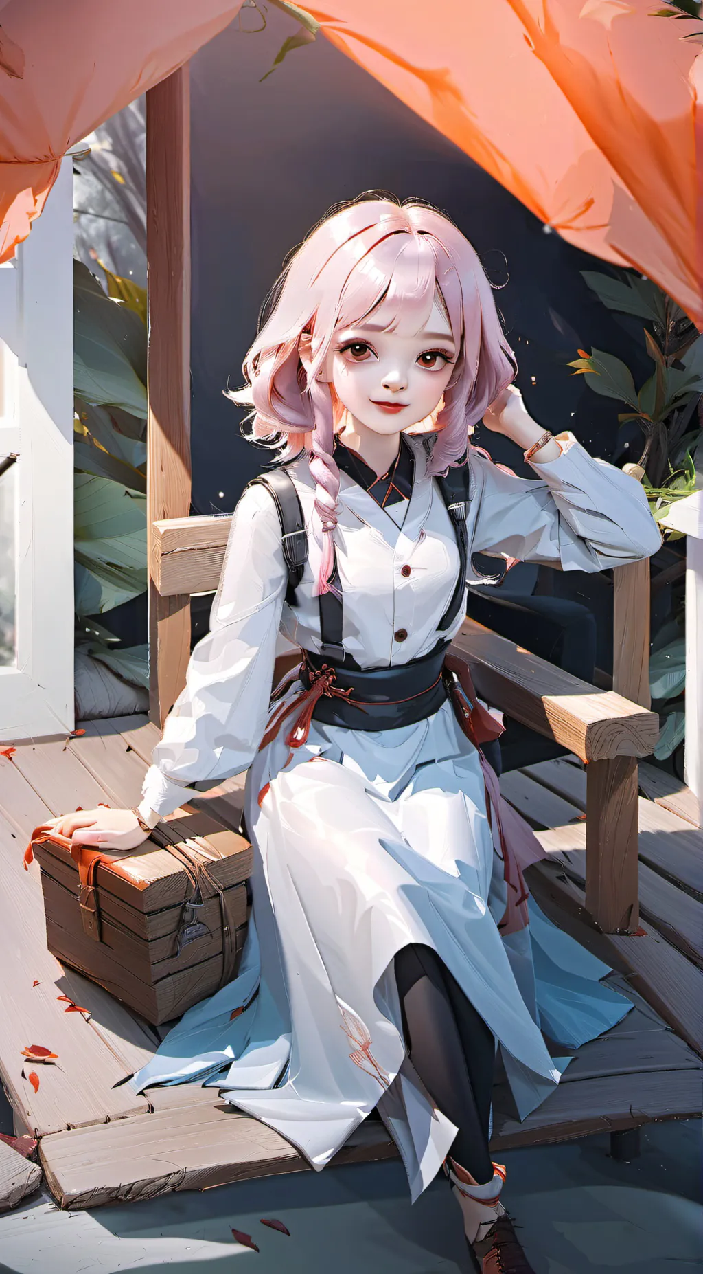 ai character: Jennifer  background