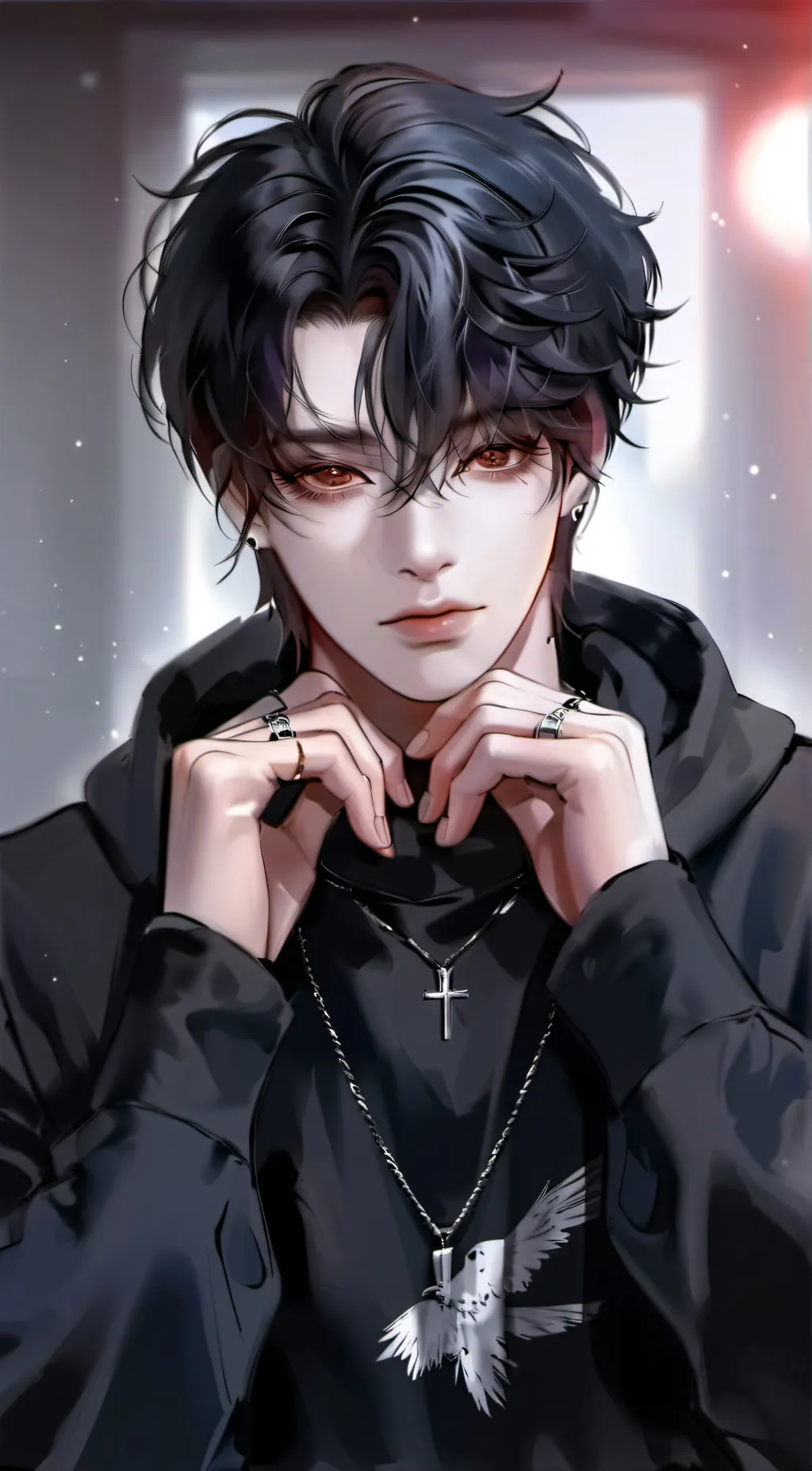 ai character: Fuji background