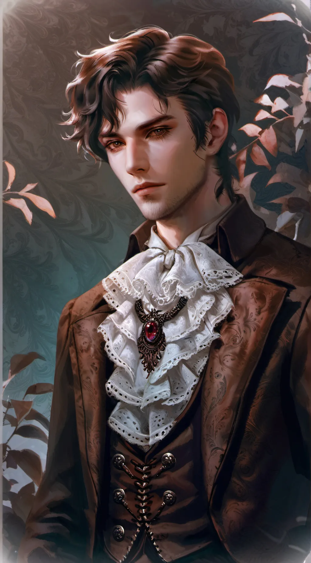 ai character: Block  background