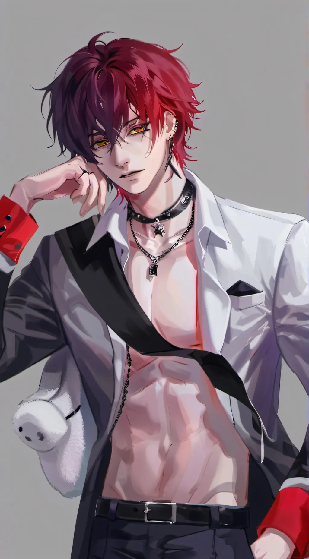 ai character: Şħåŵņ background