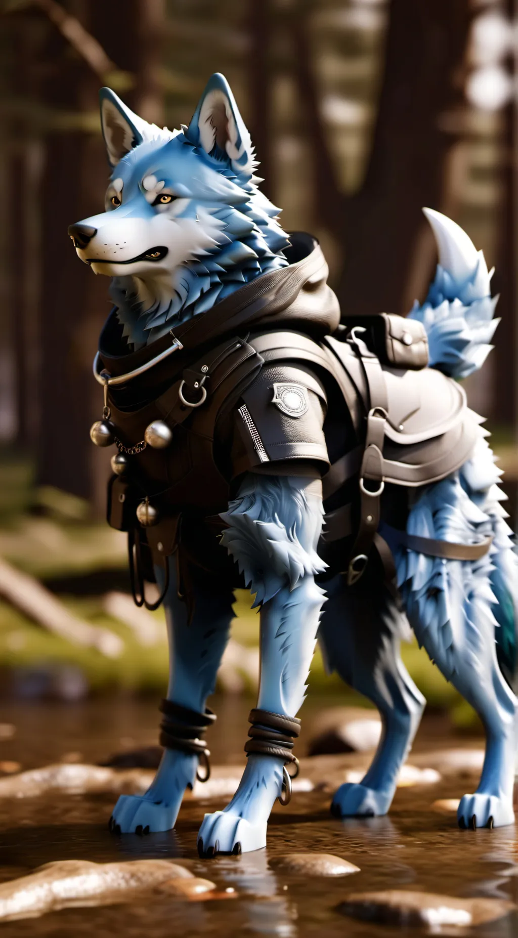 ai character: lucario background