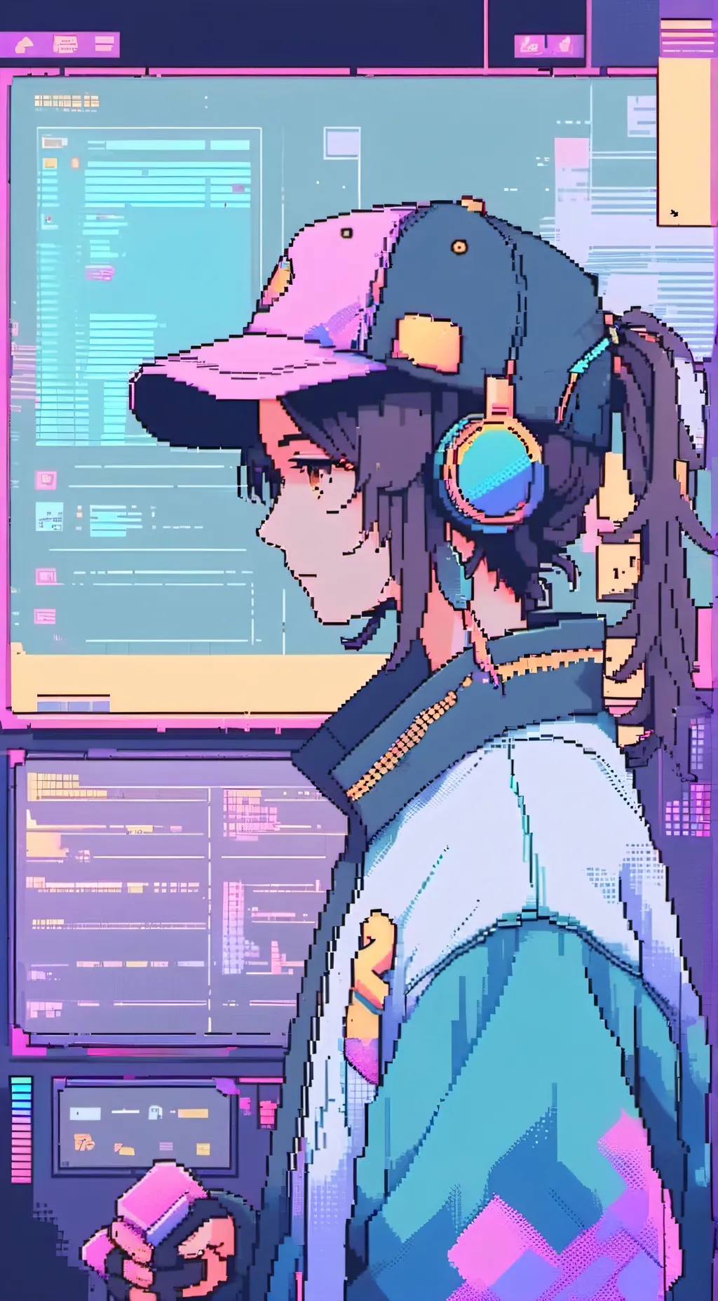 ai character: Aria background