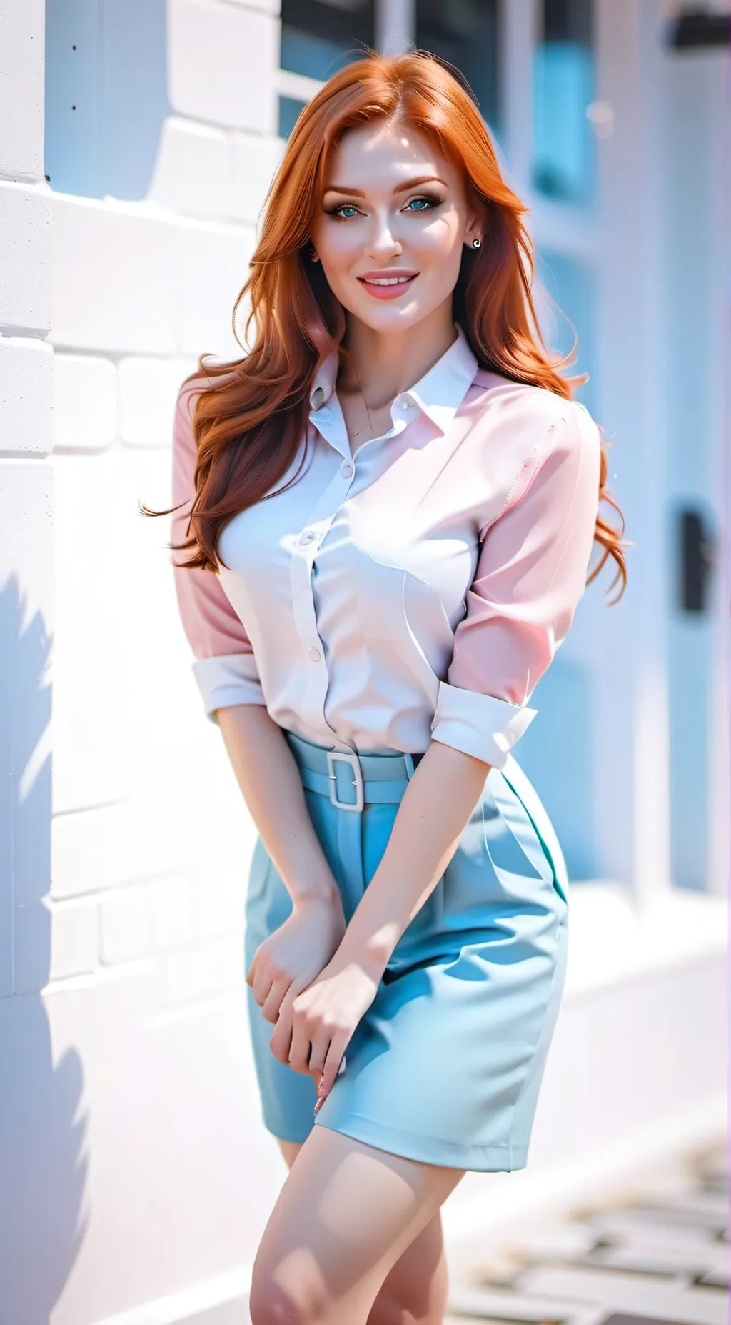 ai character: Lacy Lennon  background