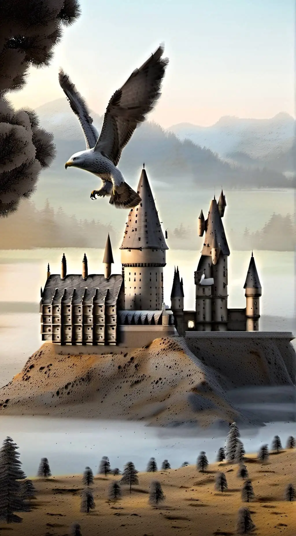 ai character: Hogwarts I background