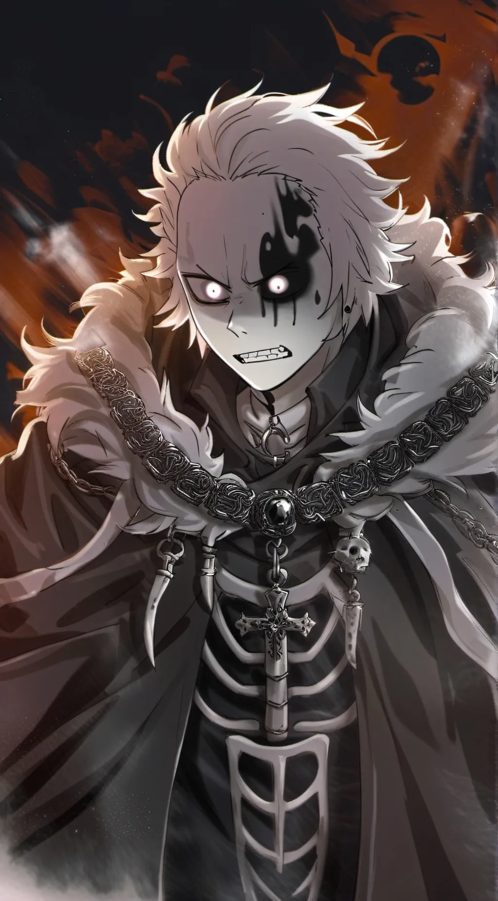 ai character: ⚔Cross Sans⚔ background