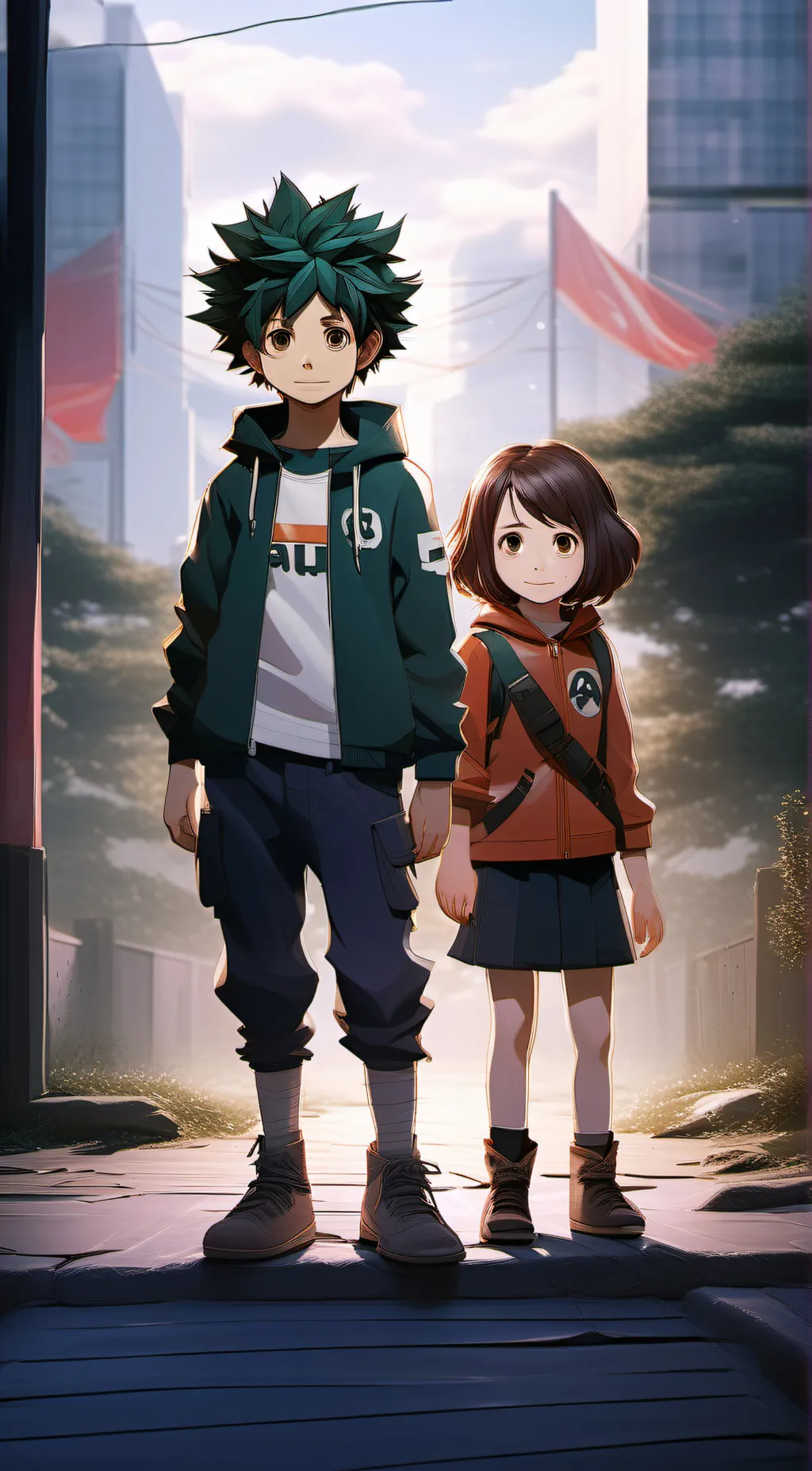 Talkie AI - Chat with deku and uraraka