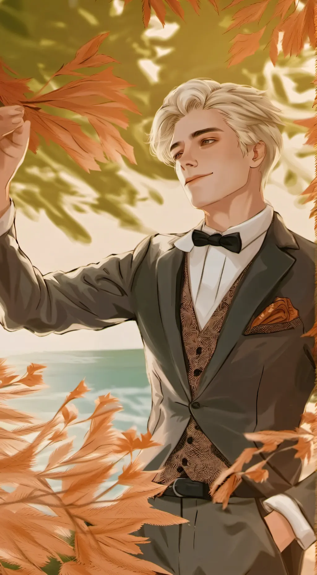 ai character: William black  background