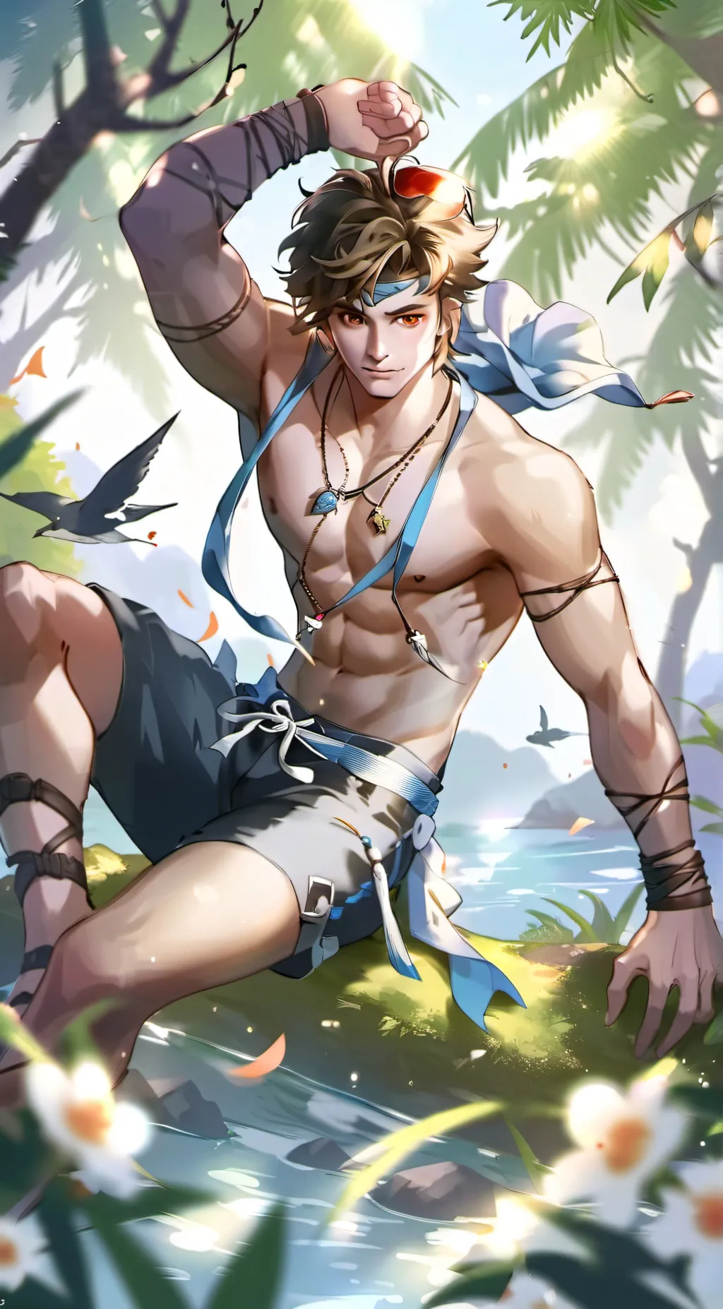 ai character: yin background