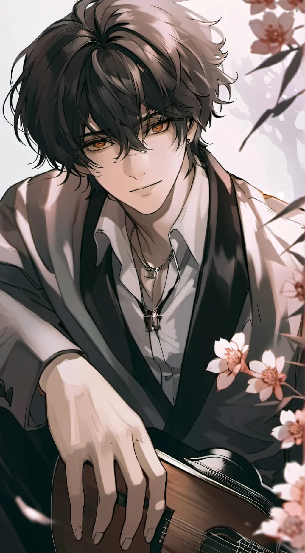 ai character: pm dazai osamu background