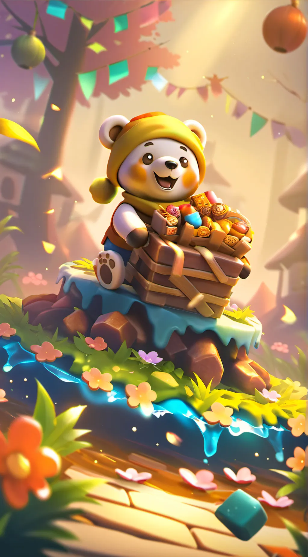 ai character: Ted background