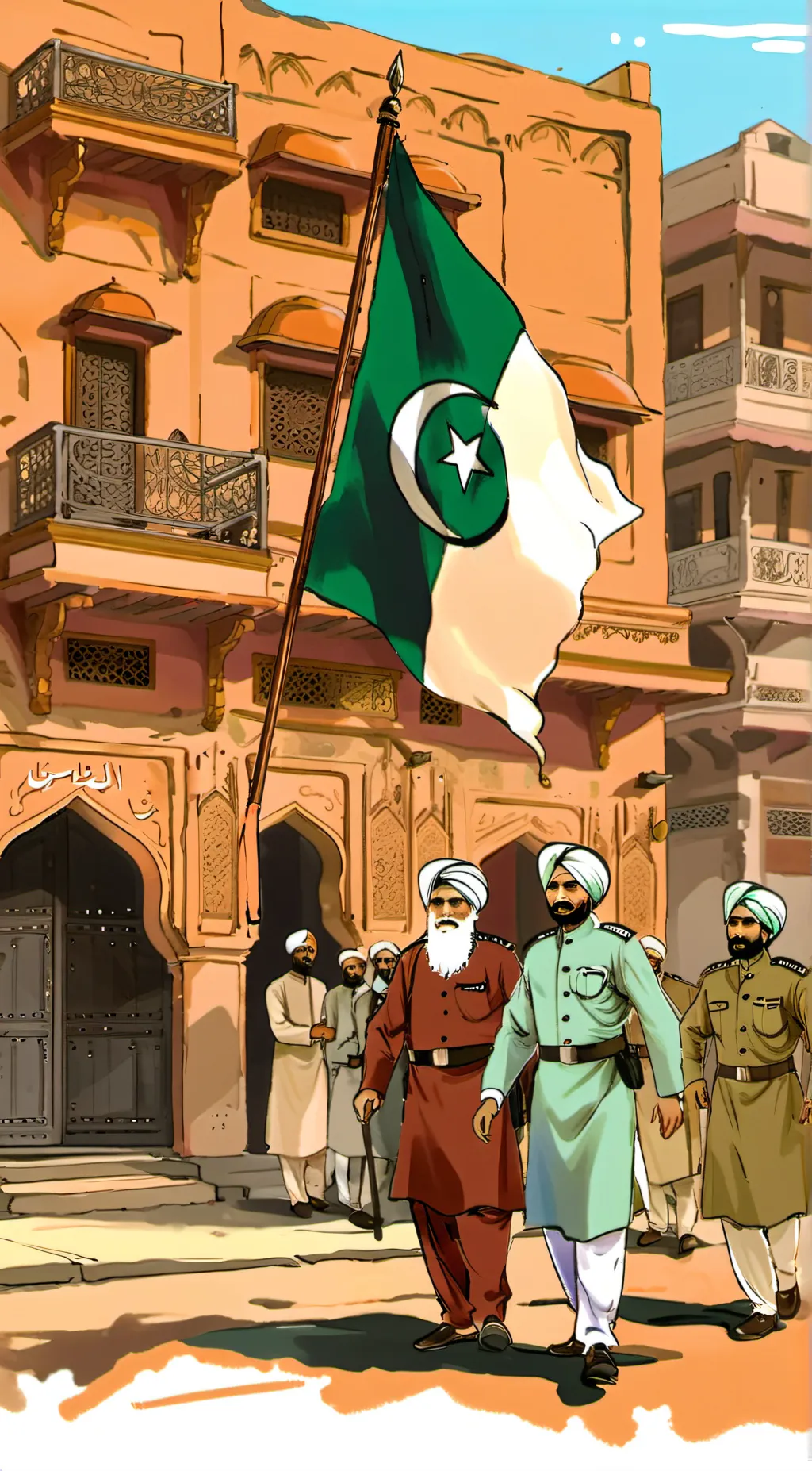 ai character: pakistan background