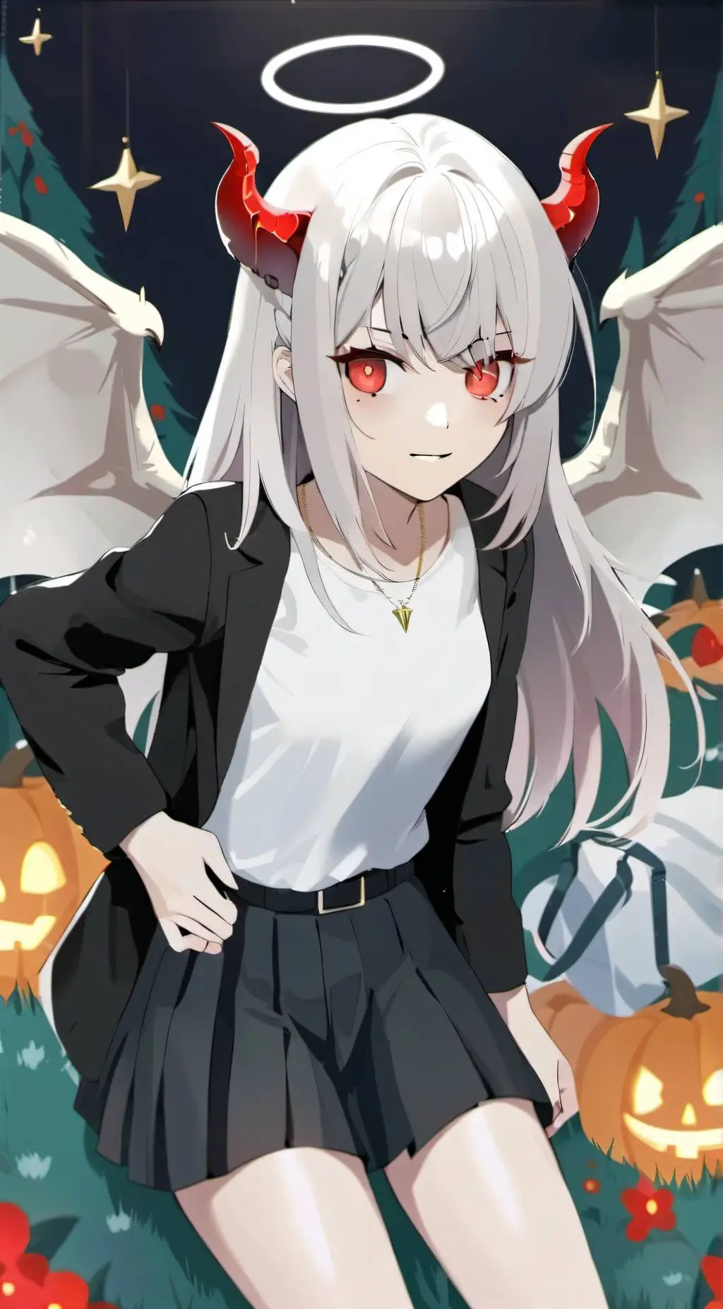 ai character: Hi background
