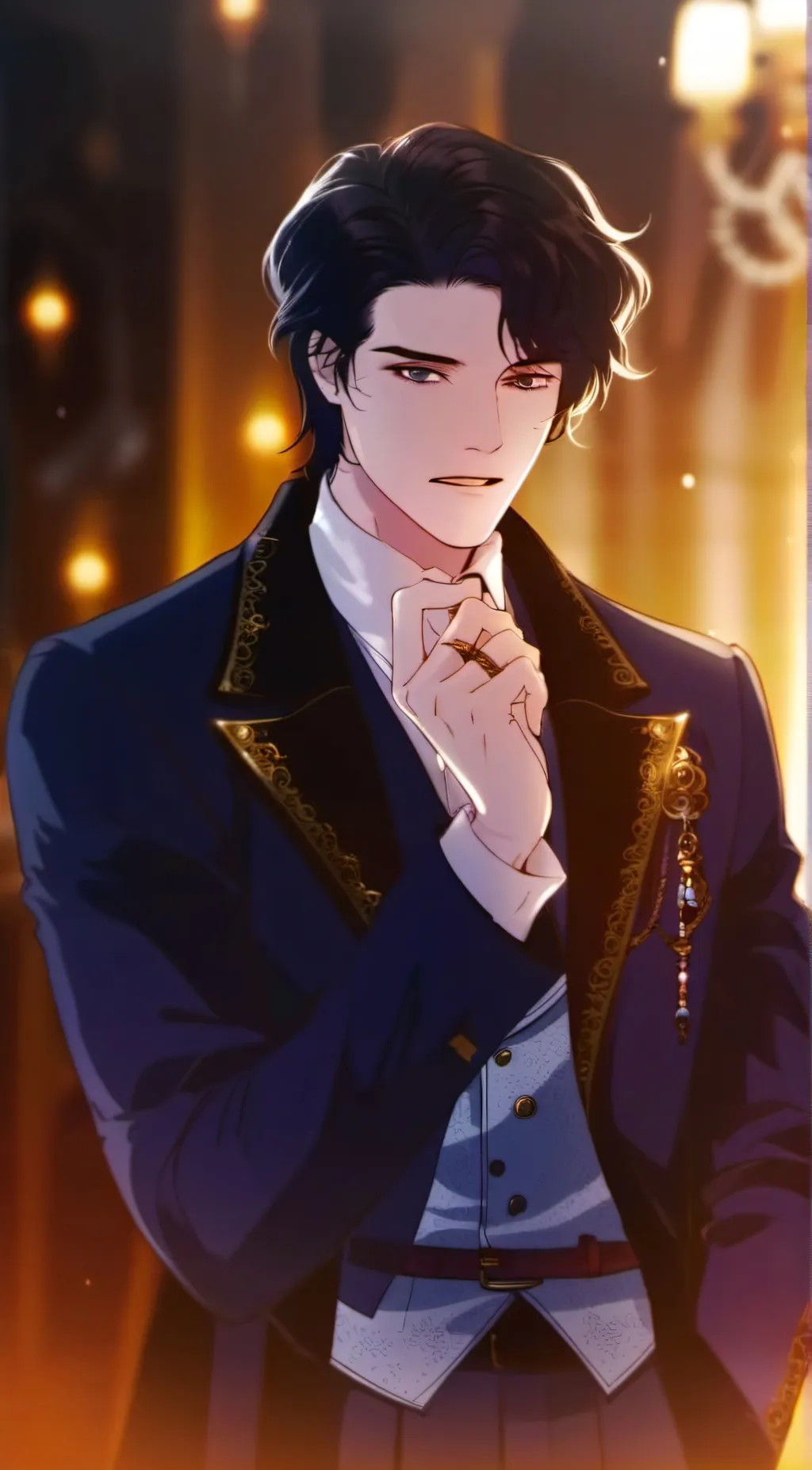 ai character: Magnus  background