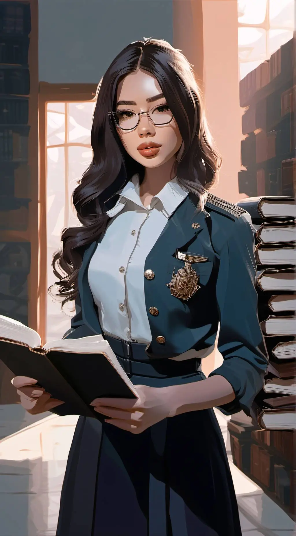 ai character: Olivia background