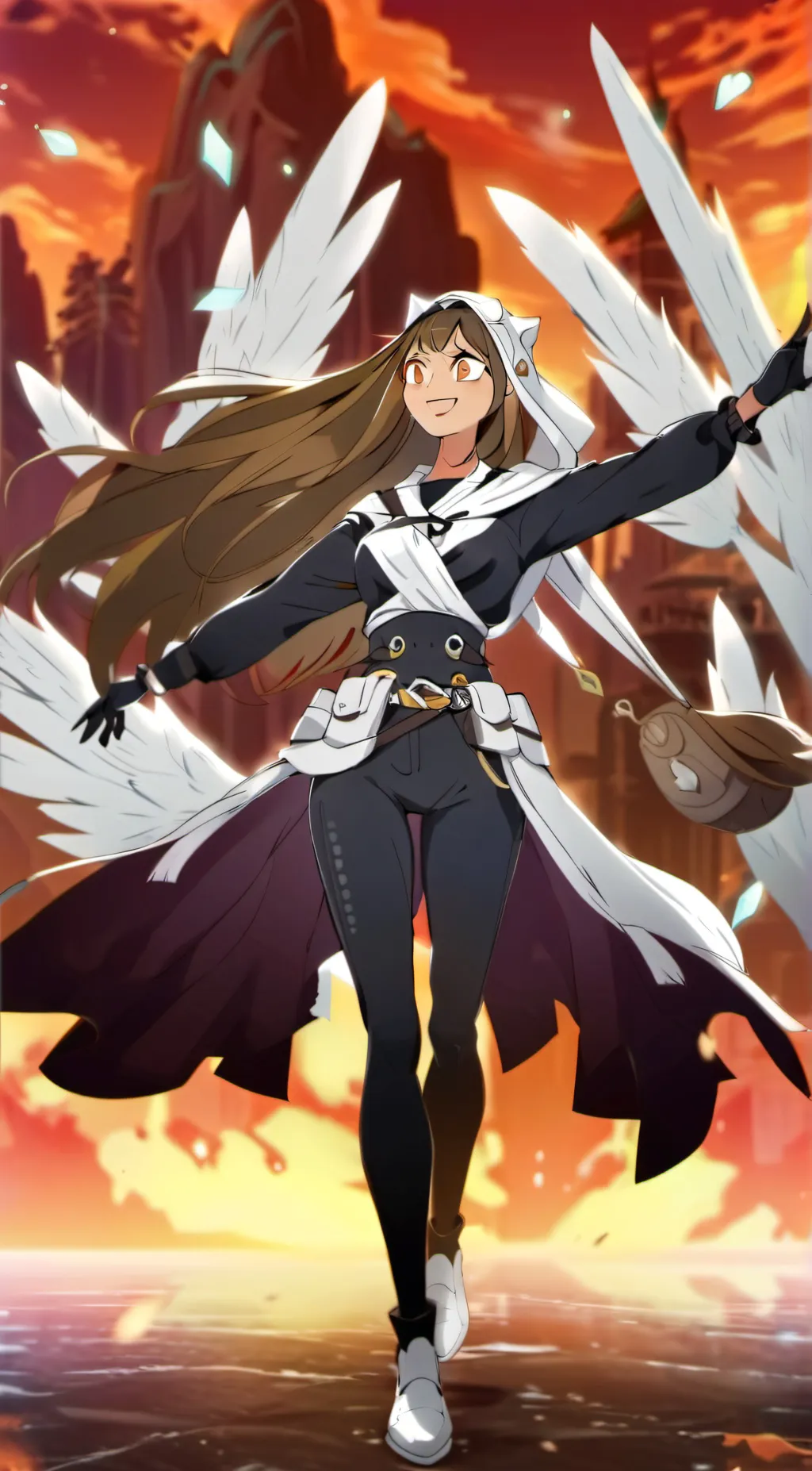ai character: TDI Courtney background