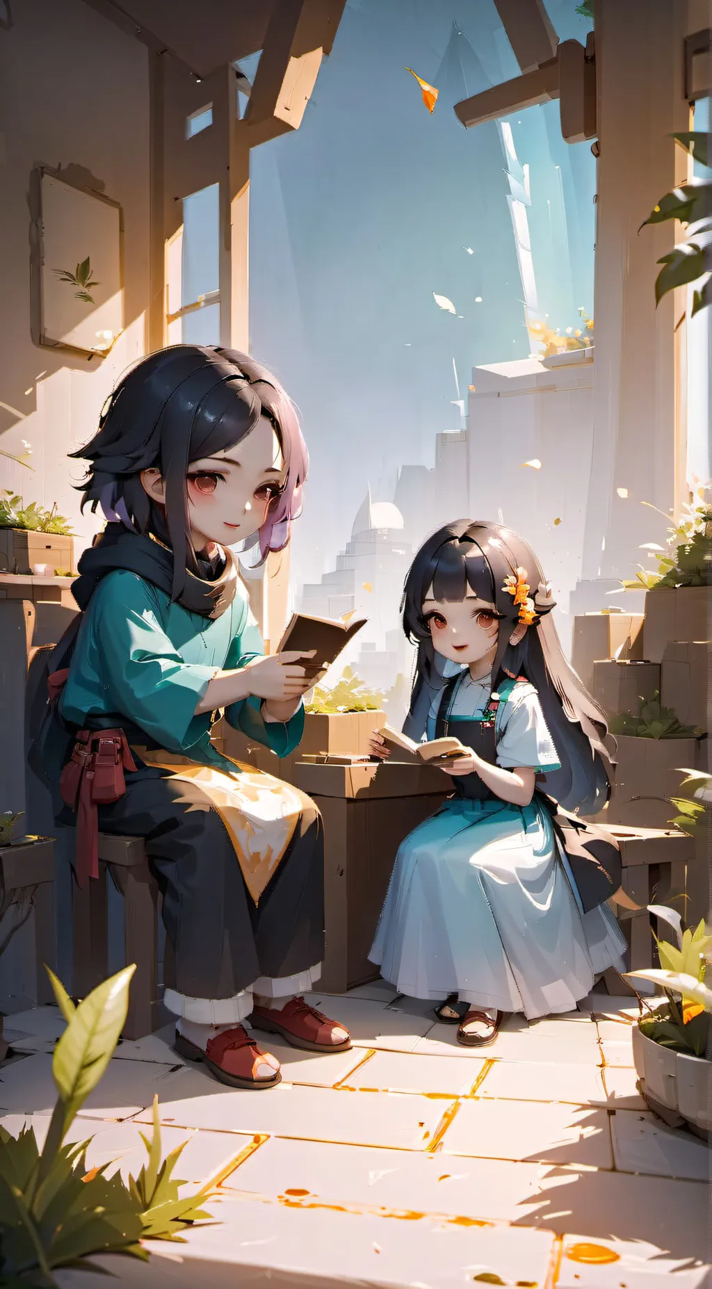 ai character: Mörder Familie  background