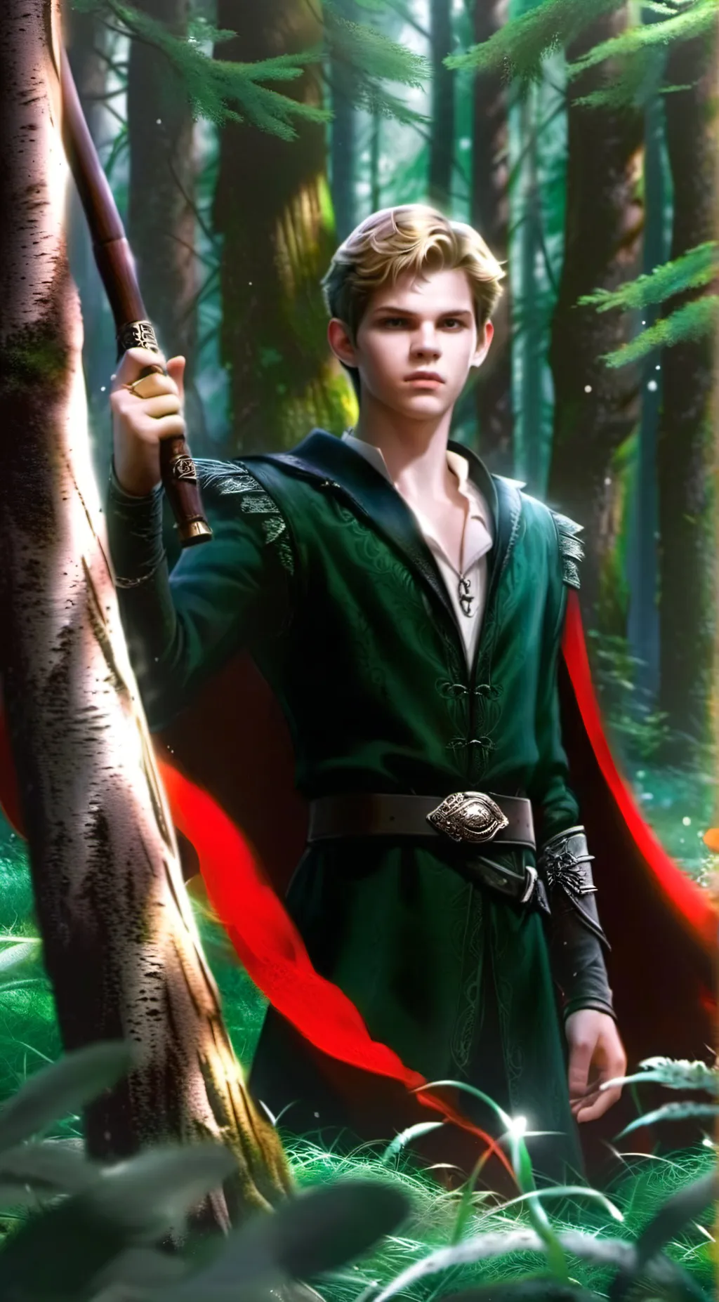 ai character: Ouat Peter Pan  background