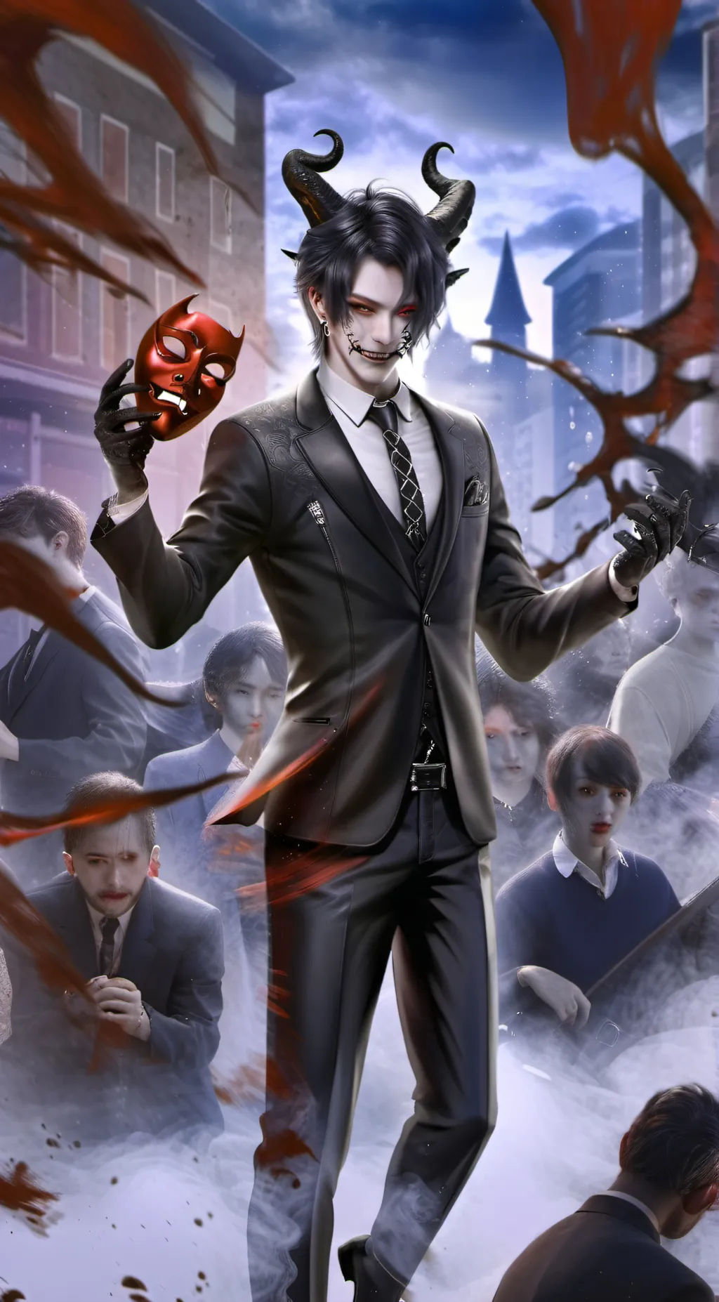 ai character: Azaroth background