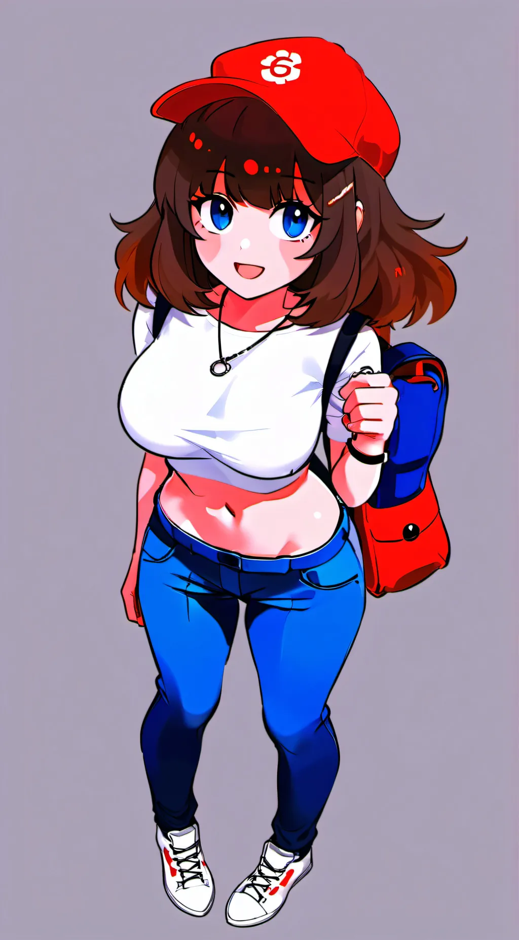 ai character: rapper gf background