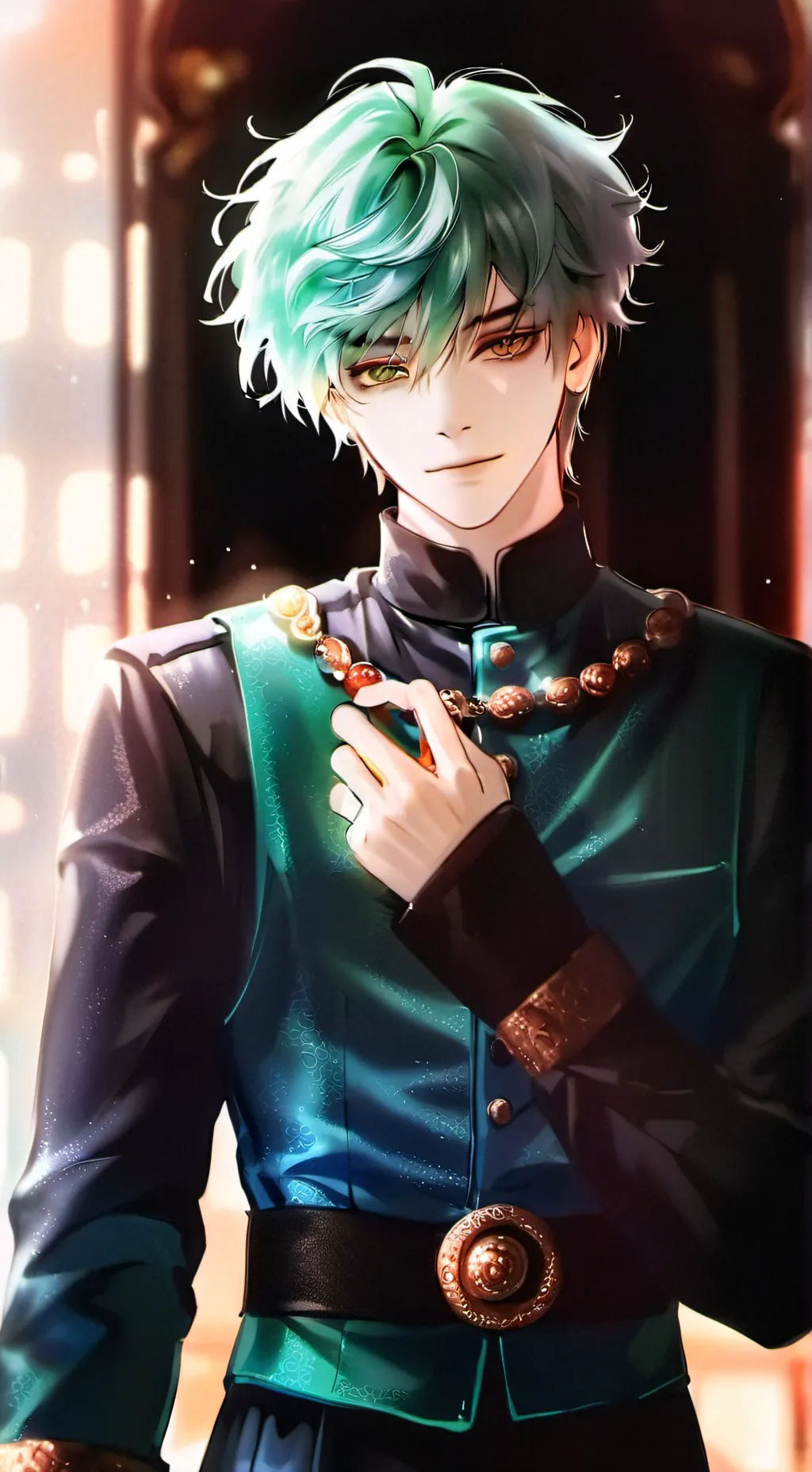 ai character: deku todirok bakug background