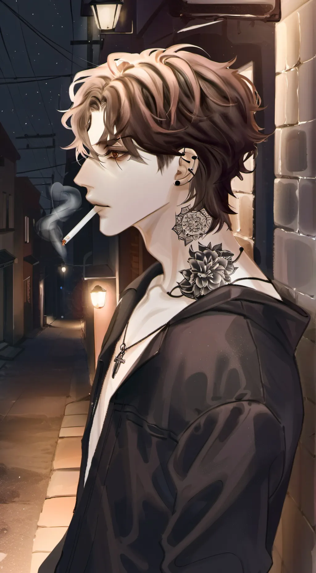 ai character: Anthony  background