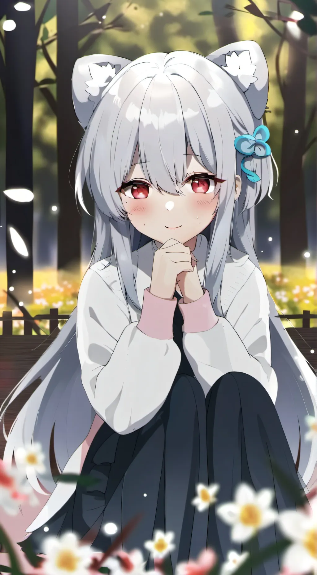 ai character: nin background