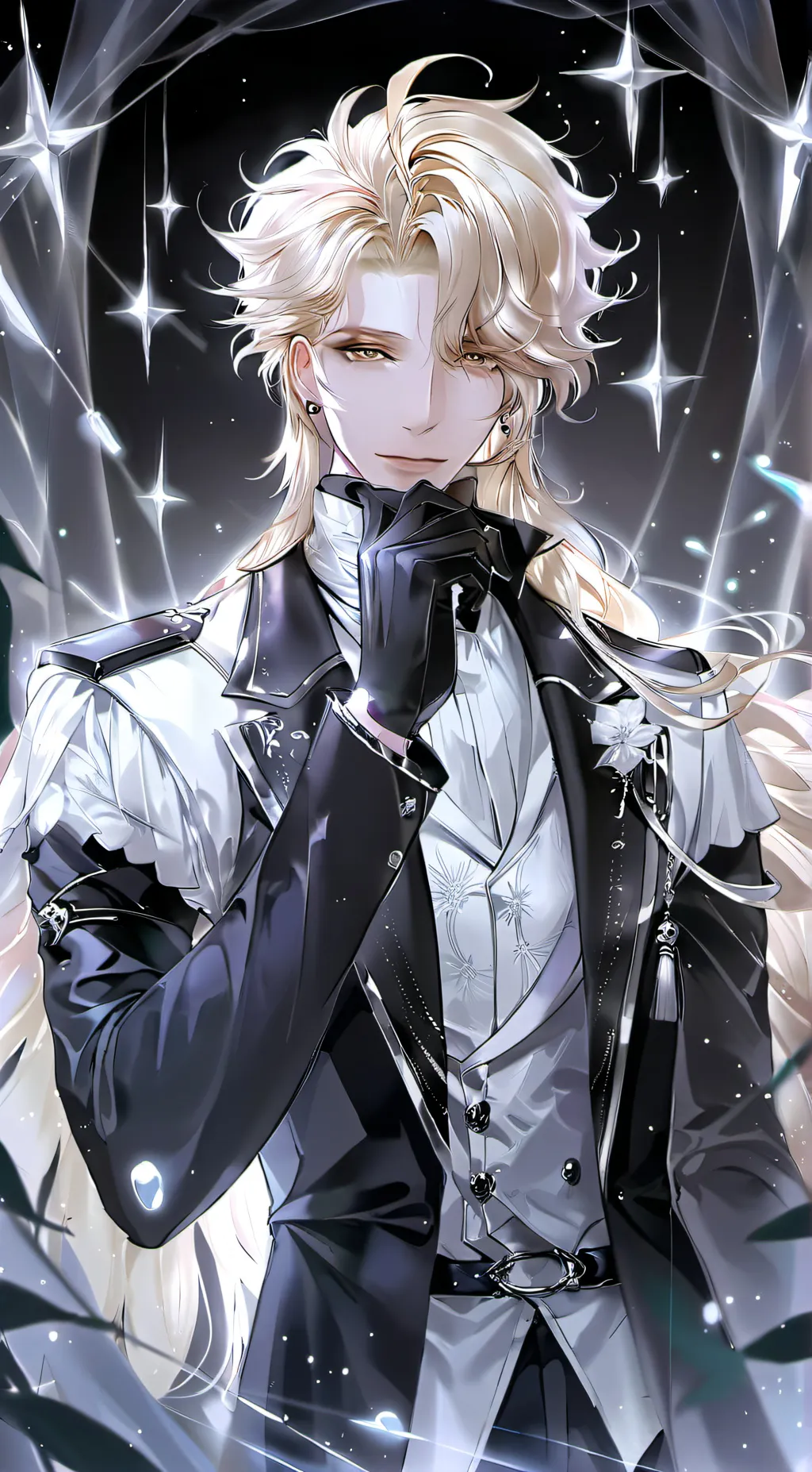 ai character: Gay prince  background