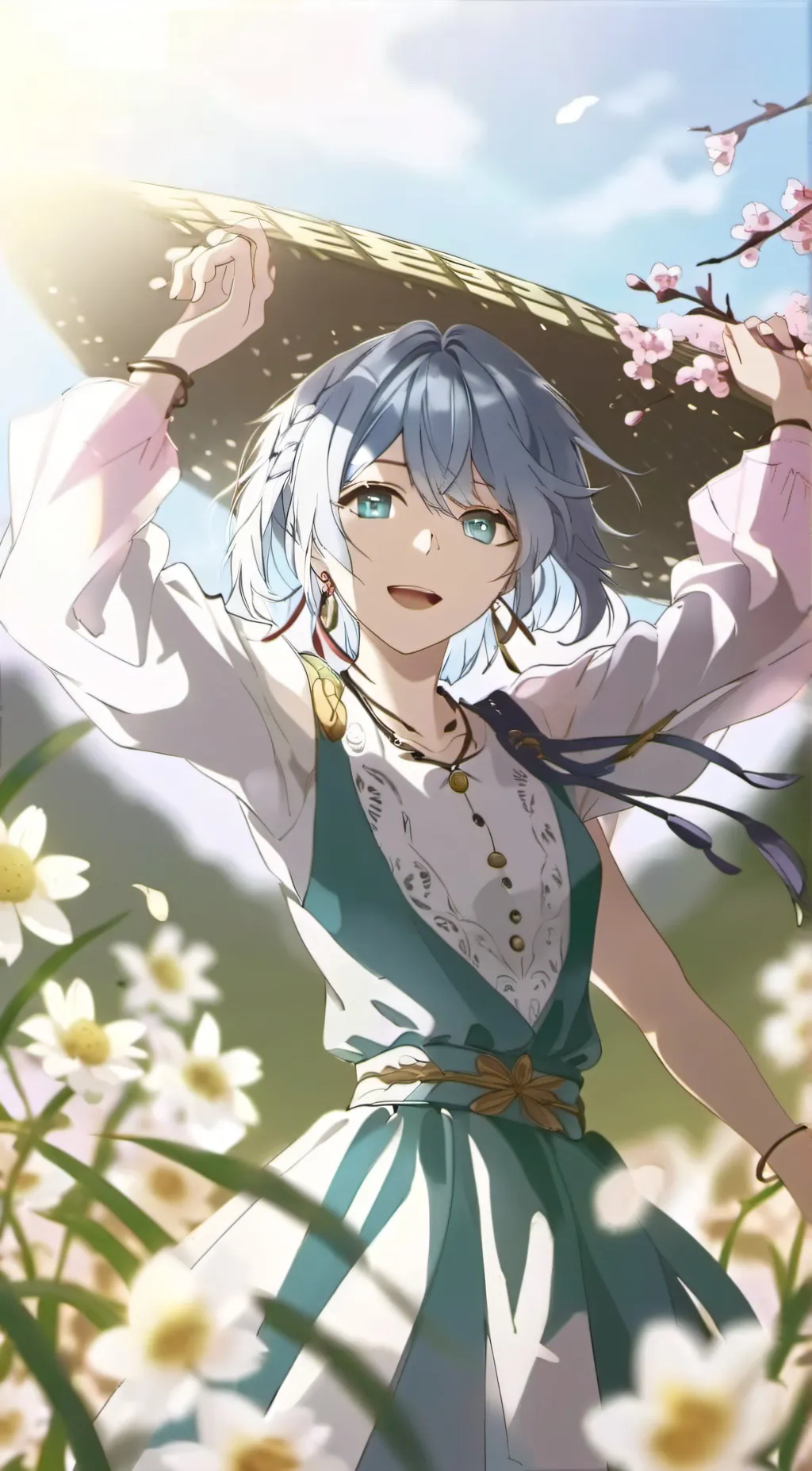 ai character: cam background