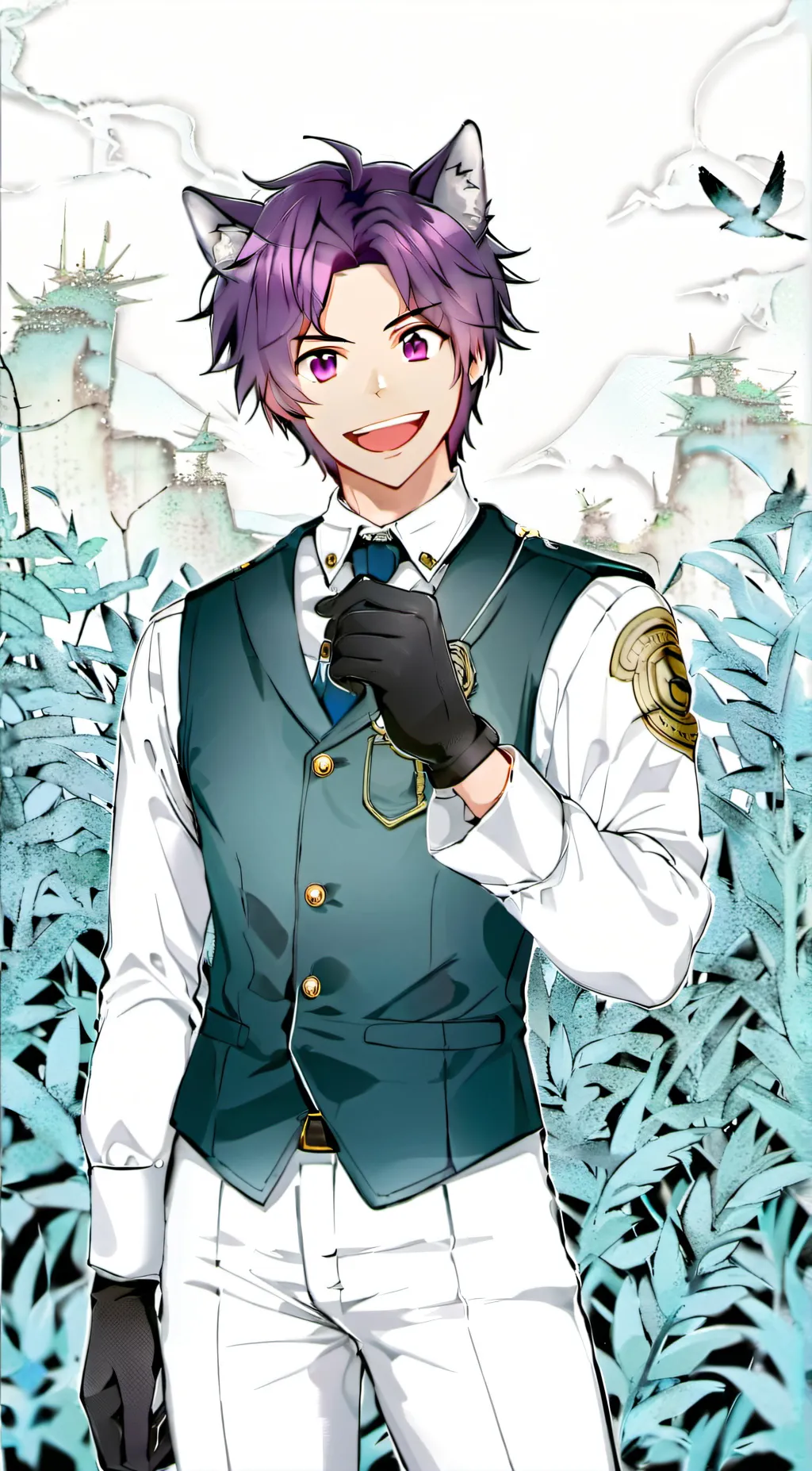 ai character: Yoichi Yukimura  background