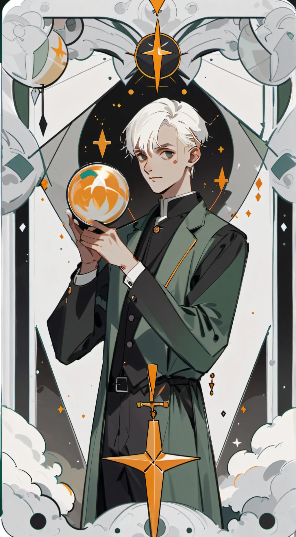 ai character: Draco  background