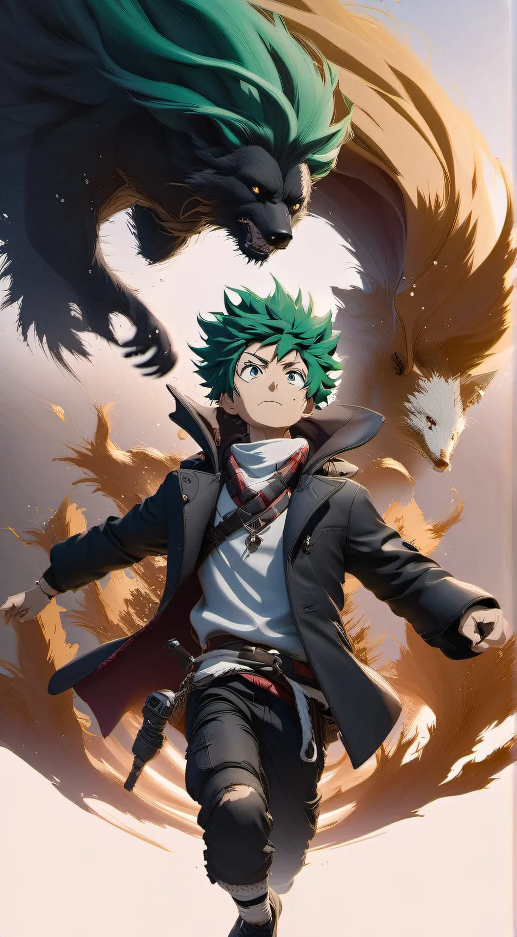 ai character: Mha  background