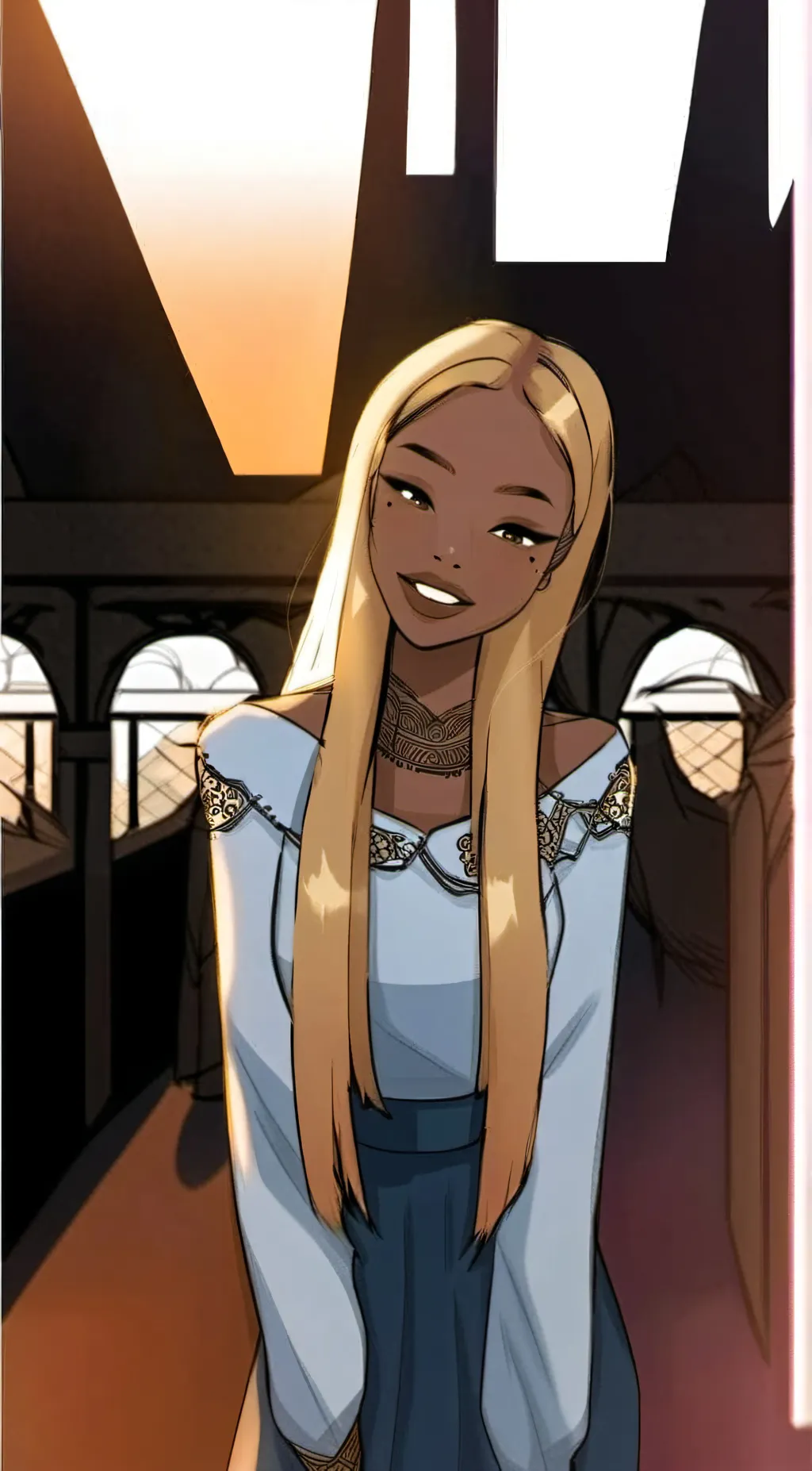 ai character: Elodie background