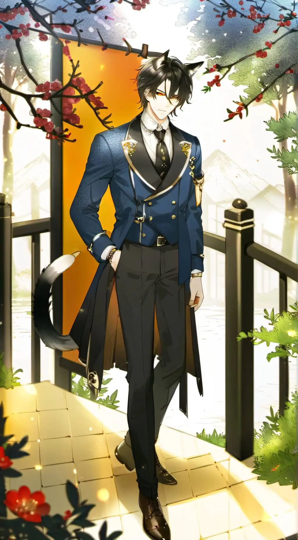 ai character: Pierce background