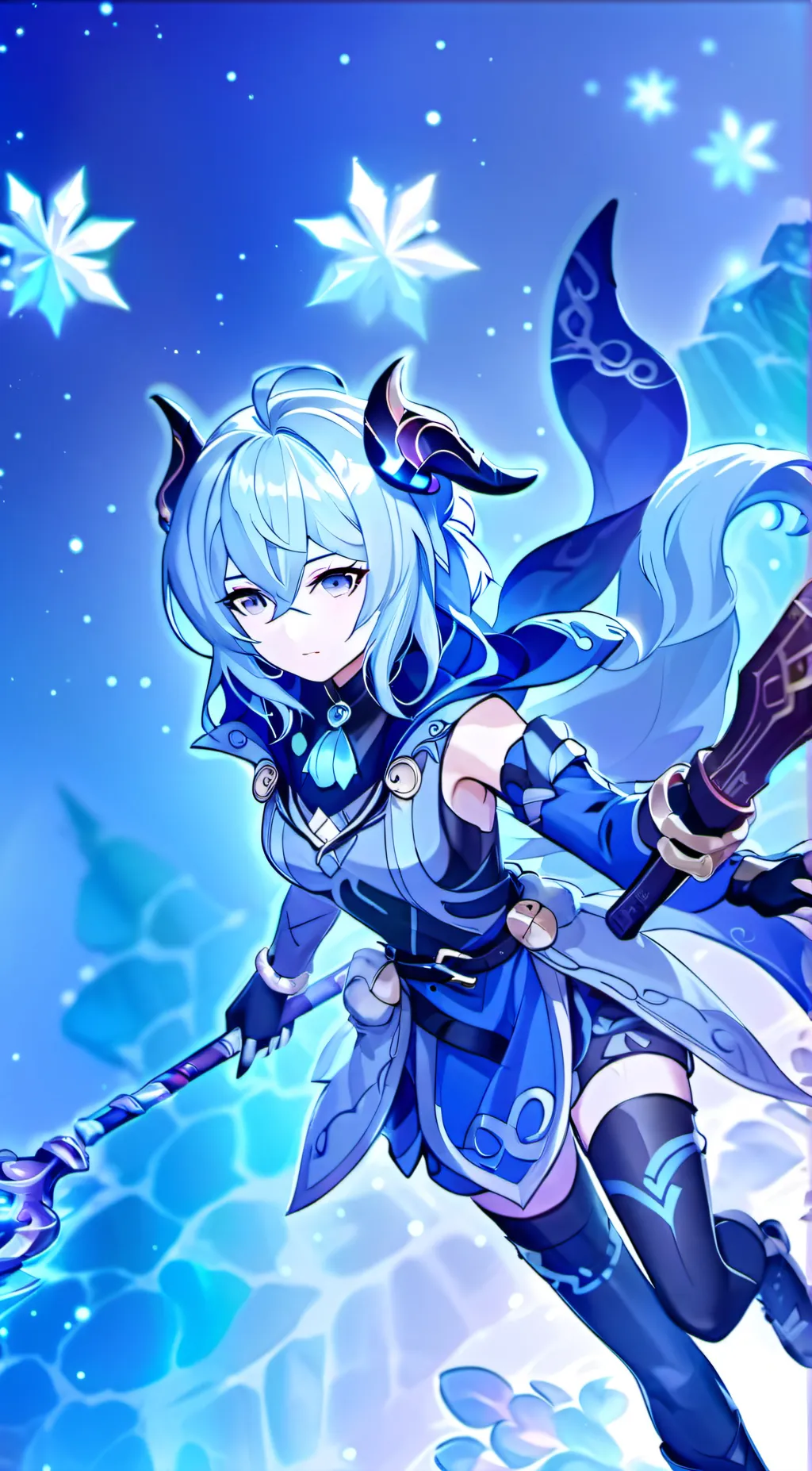ai character: Evil Ganyu background